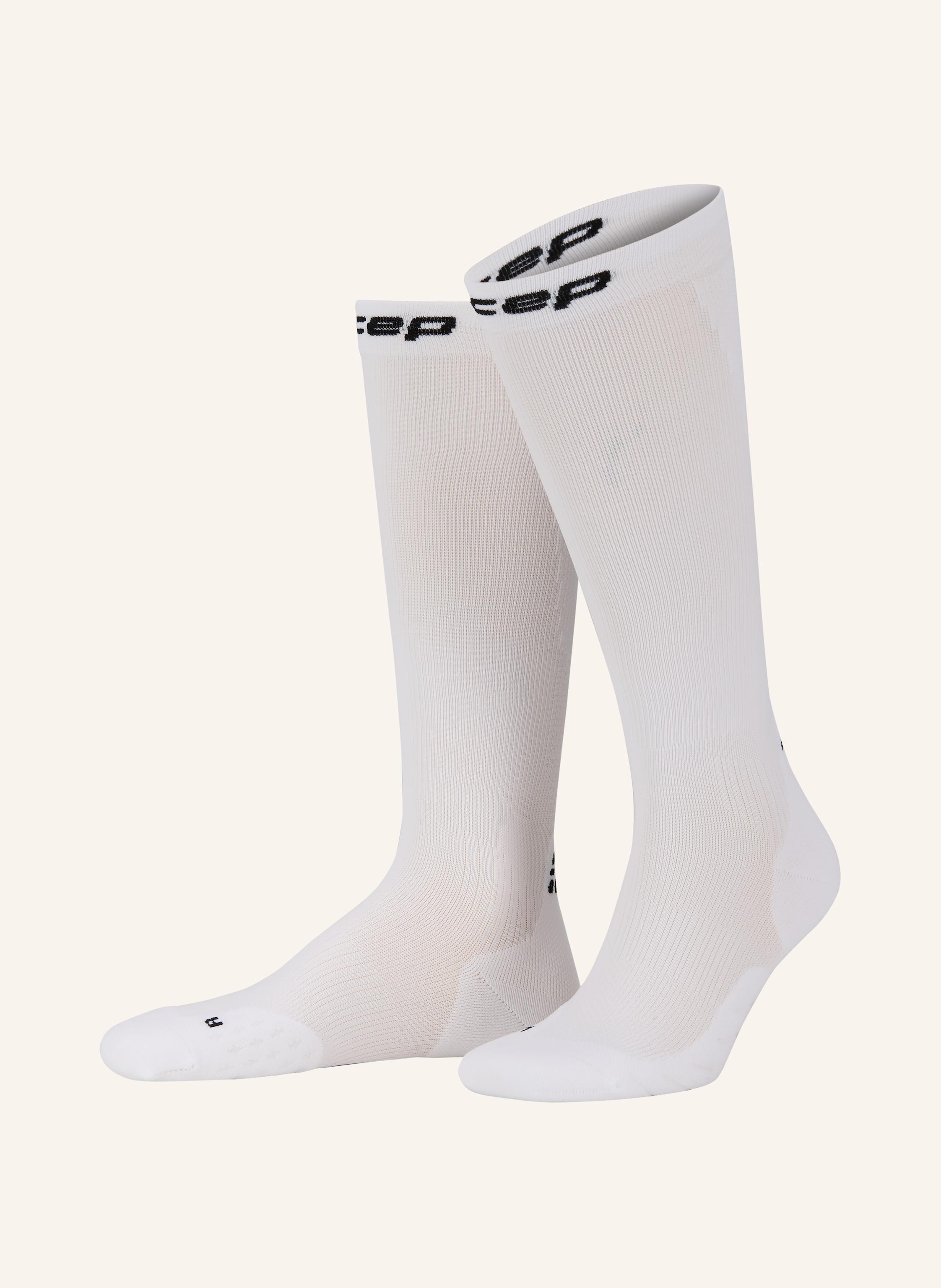 Cep Laufsocken Core Run Tall weiss