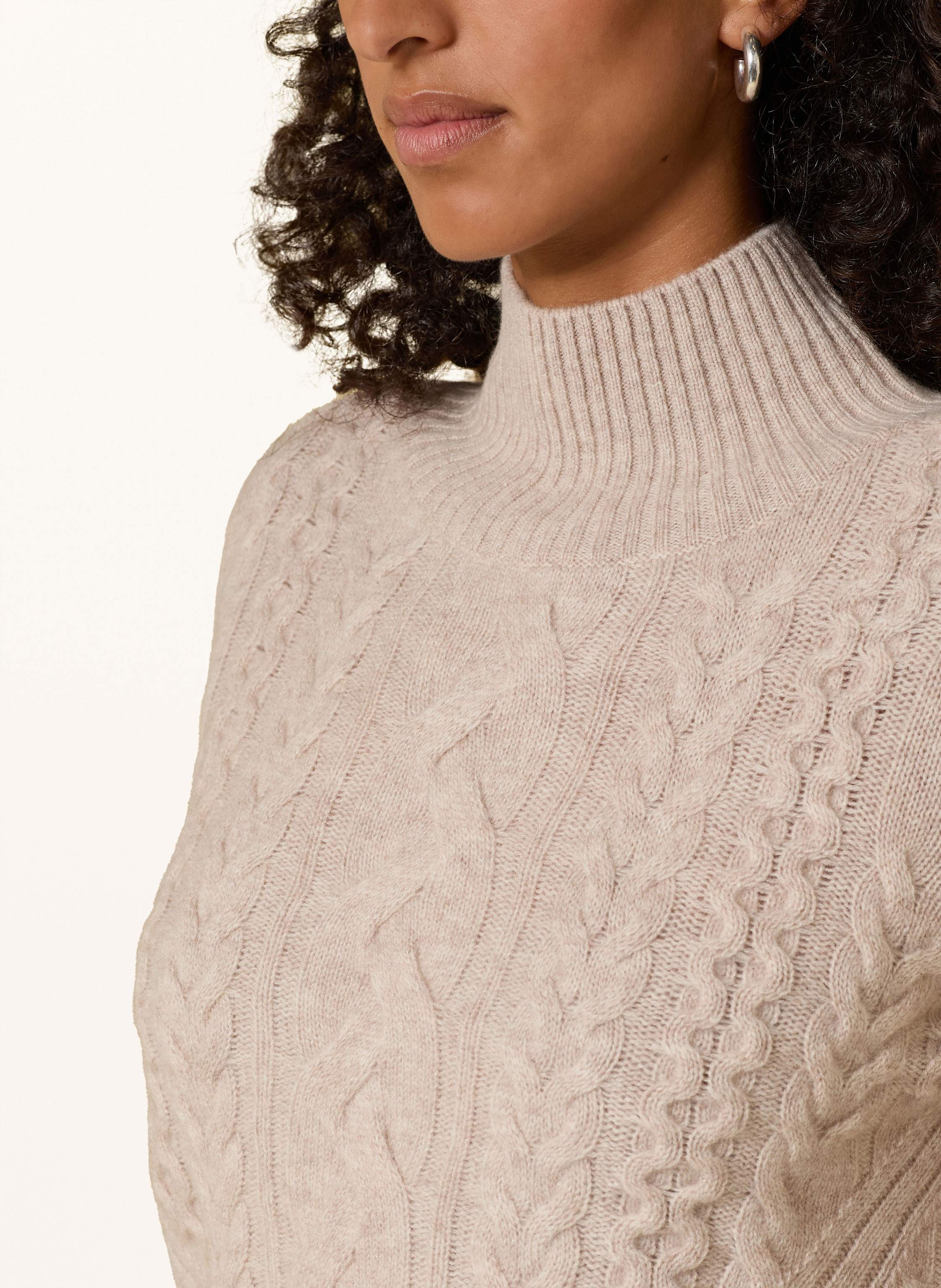 Thumbnail - Darling Harbour Pullover Mit Cashmere beige