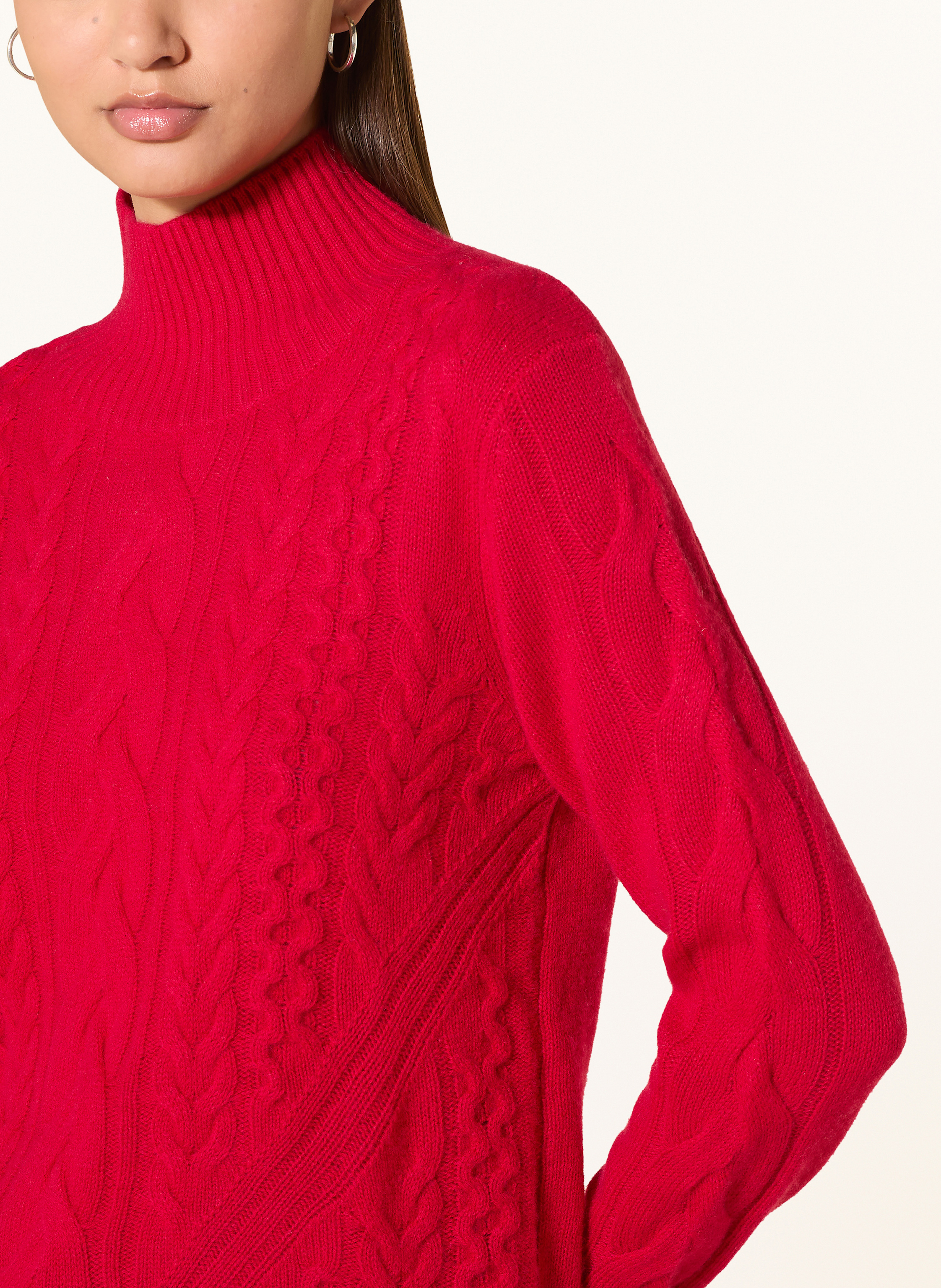 Thumbnail - Darling Harbour Pullover Mit Cashmere rot