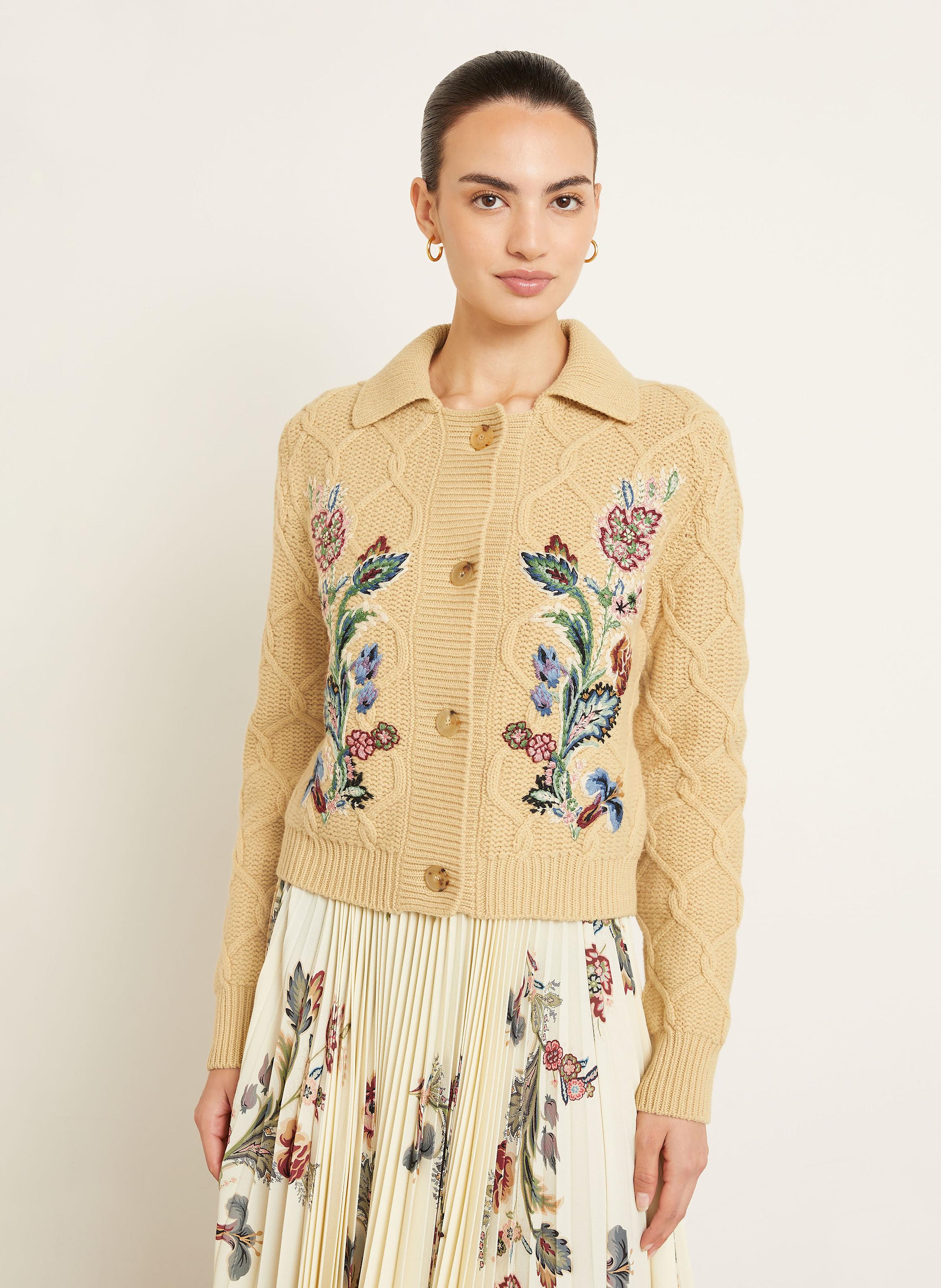 Thumbnail - Etro Strickjacke beige