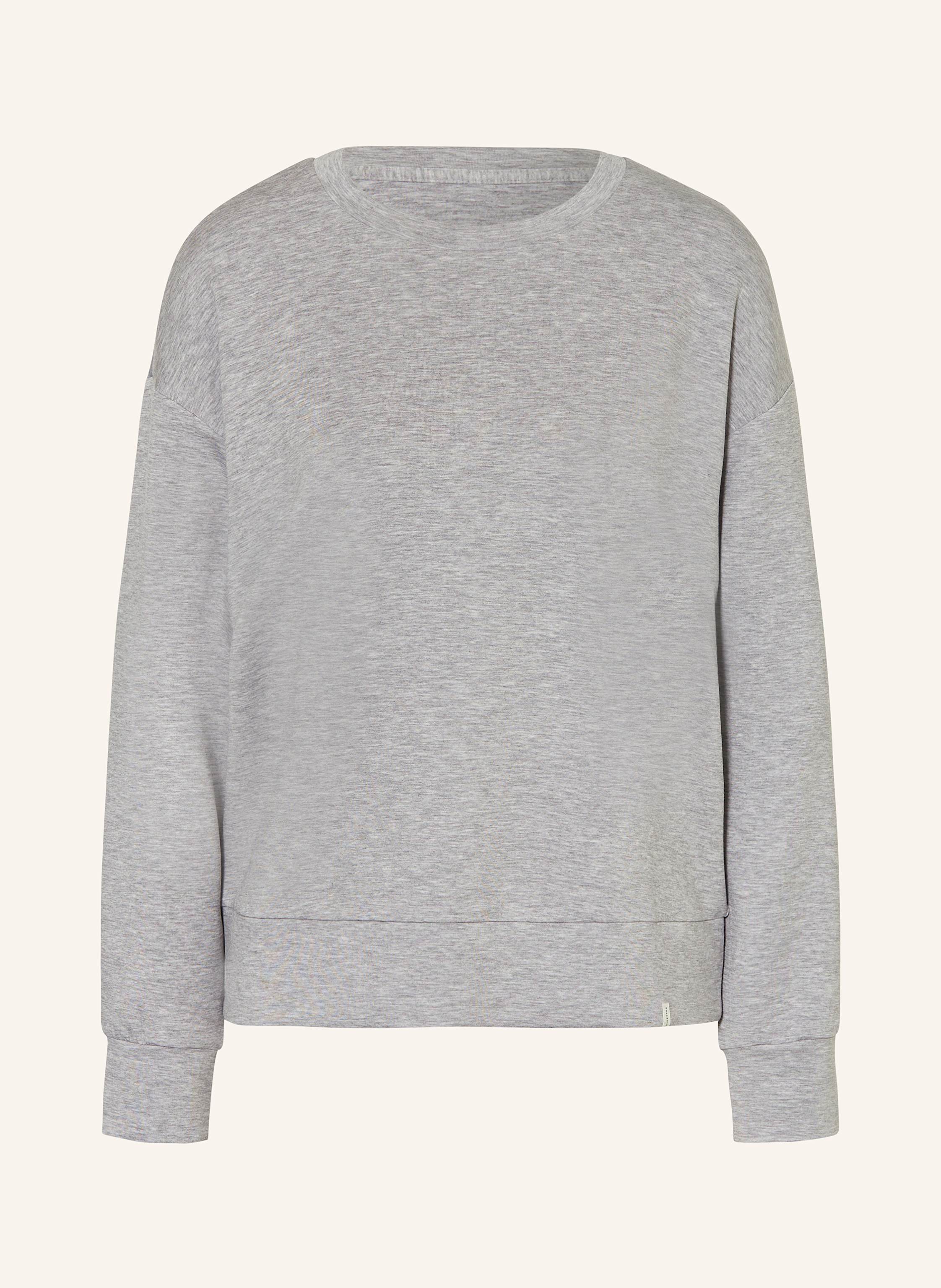 Schiesser Lounge-Sweatshirt Mix+Relax grau