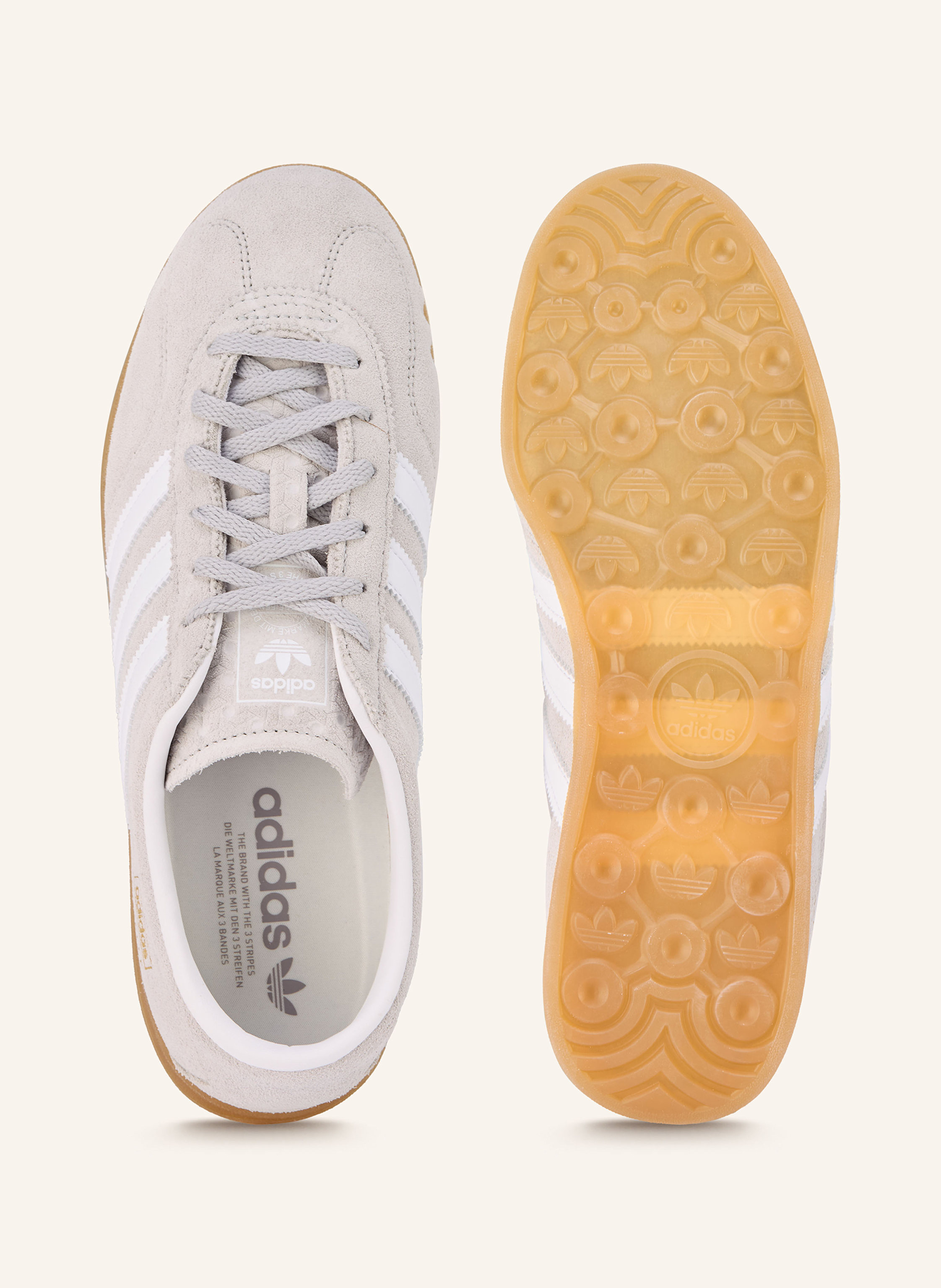 Thumbnail - Adidas Originals Sneaker Gazelle Lo Pro grau