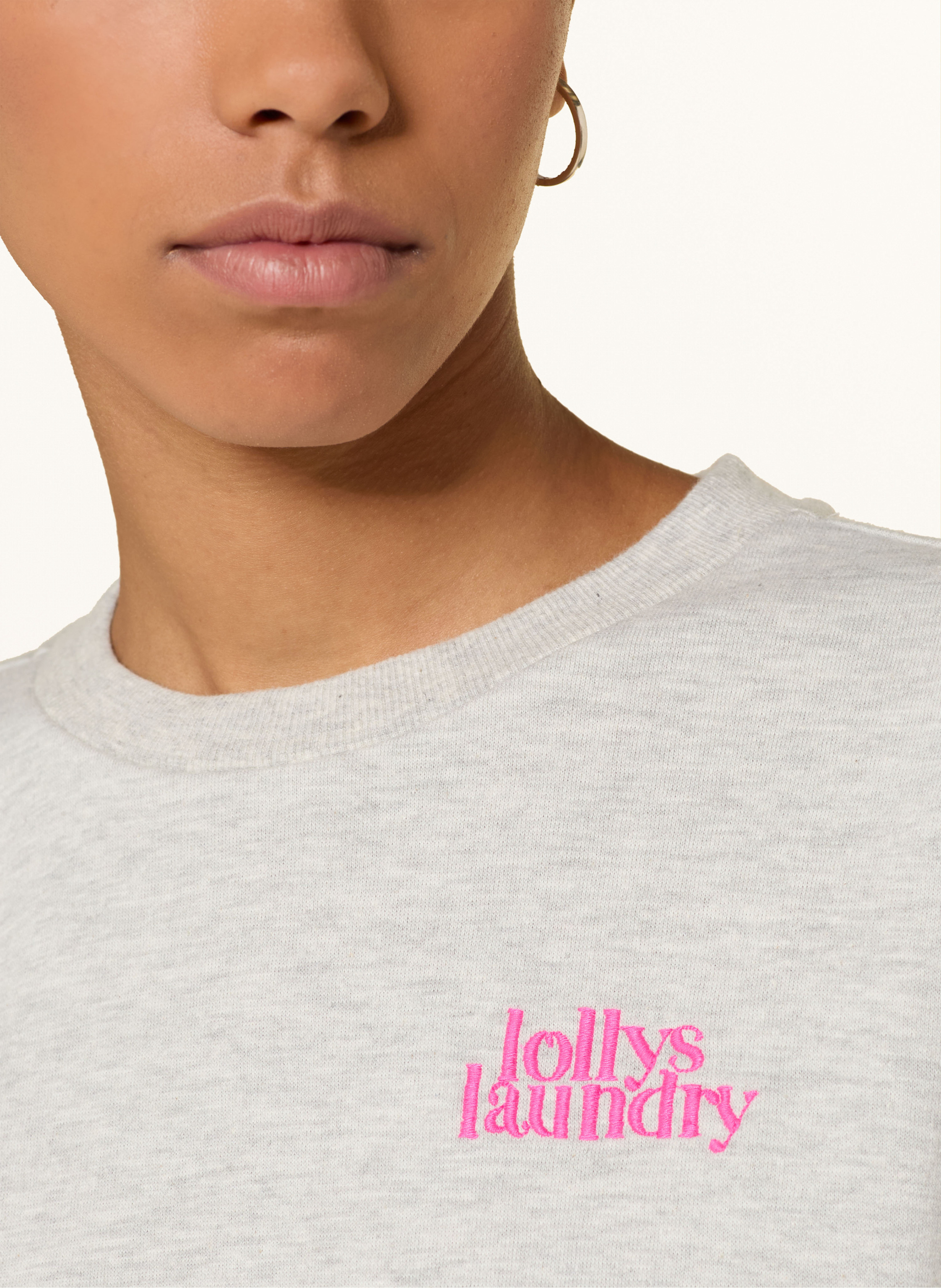 Thumbnail - Lollys Laundry Sweatshirt Sydneyll grau