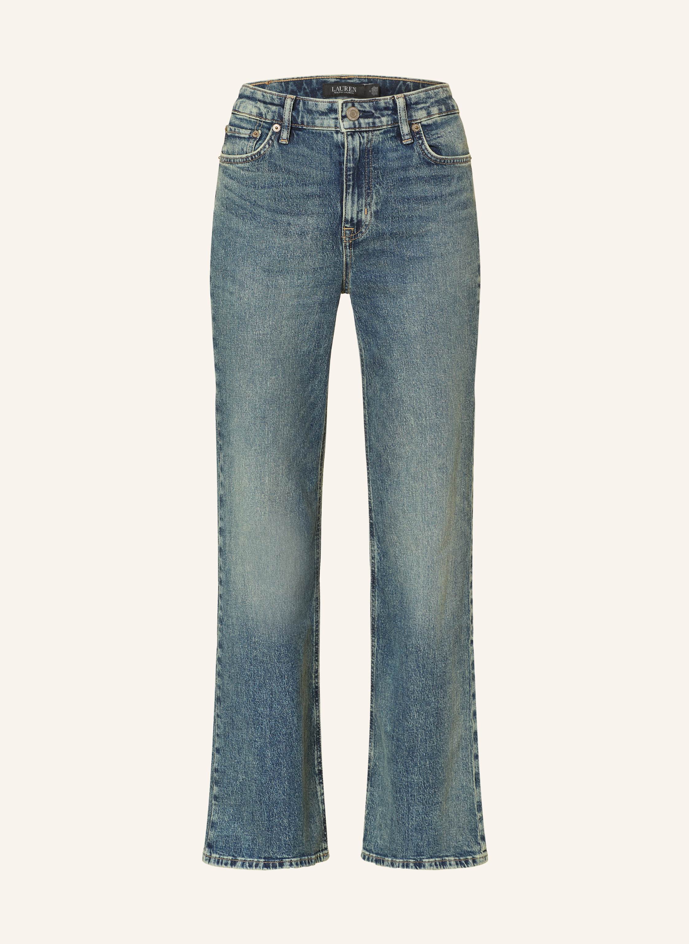 LAUREN RALPH LAUREN Flared Jeans in 001 haze wash