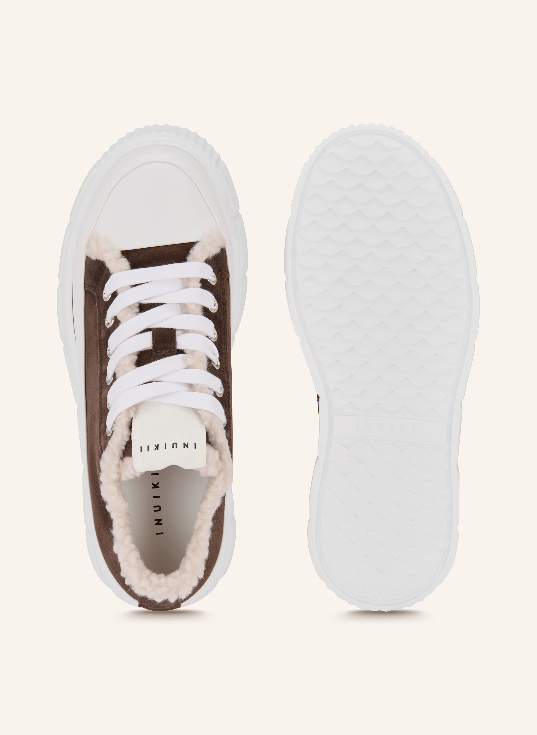 Thumbnail - Inuikii Sneaker Matilda Curly braun
