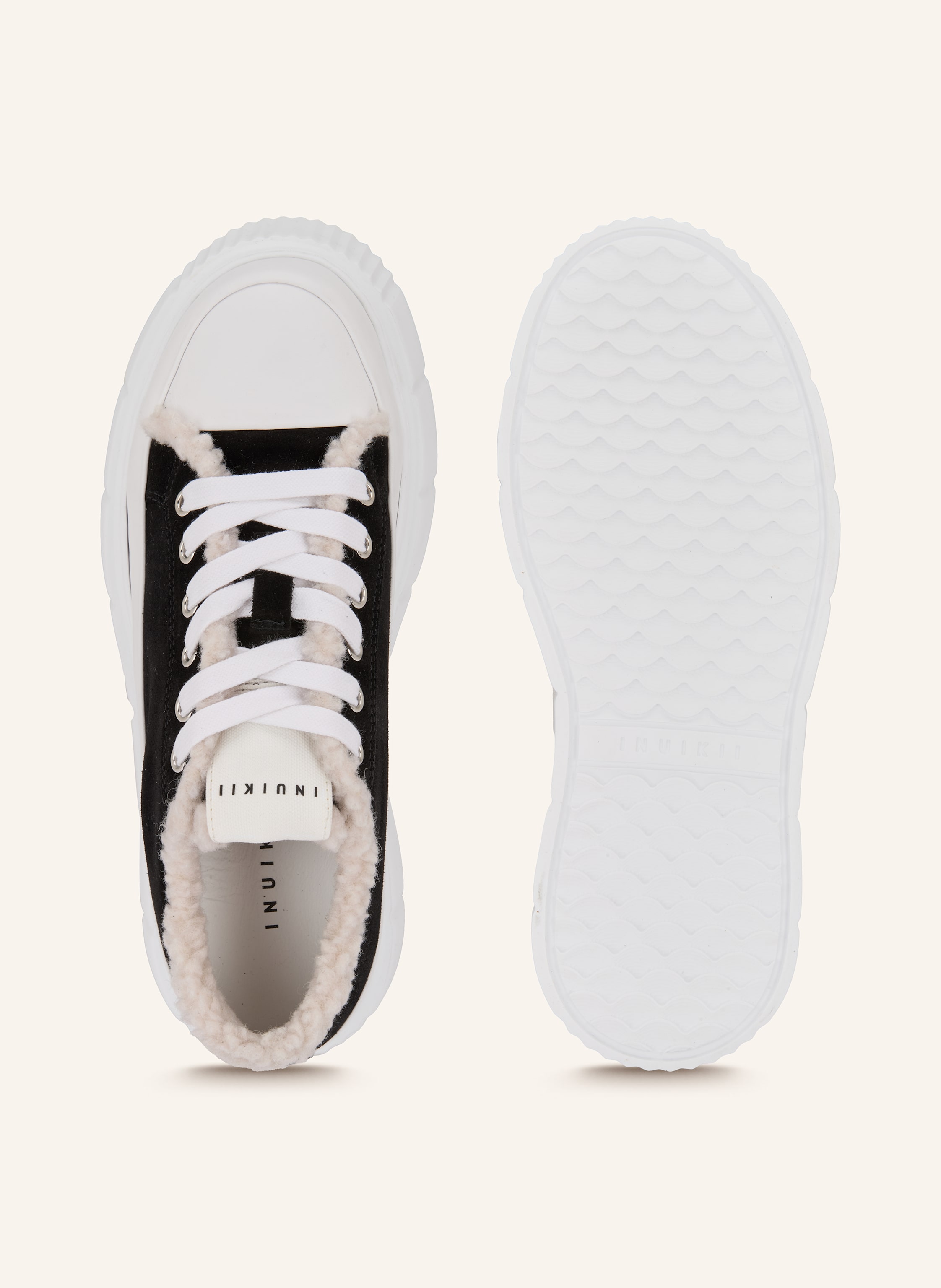 Thumbnail - Inuikii Sneaker Matilda Curly schwarz