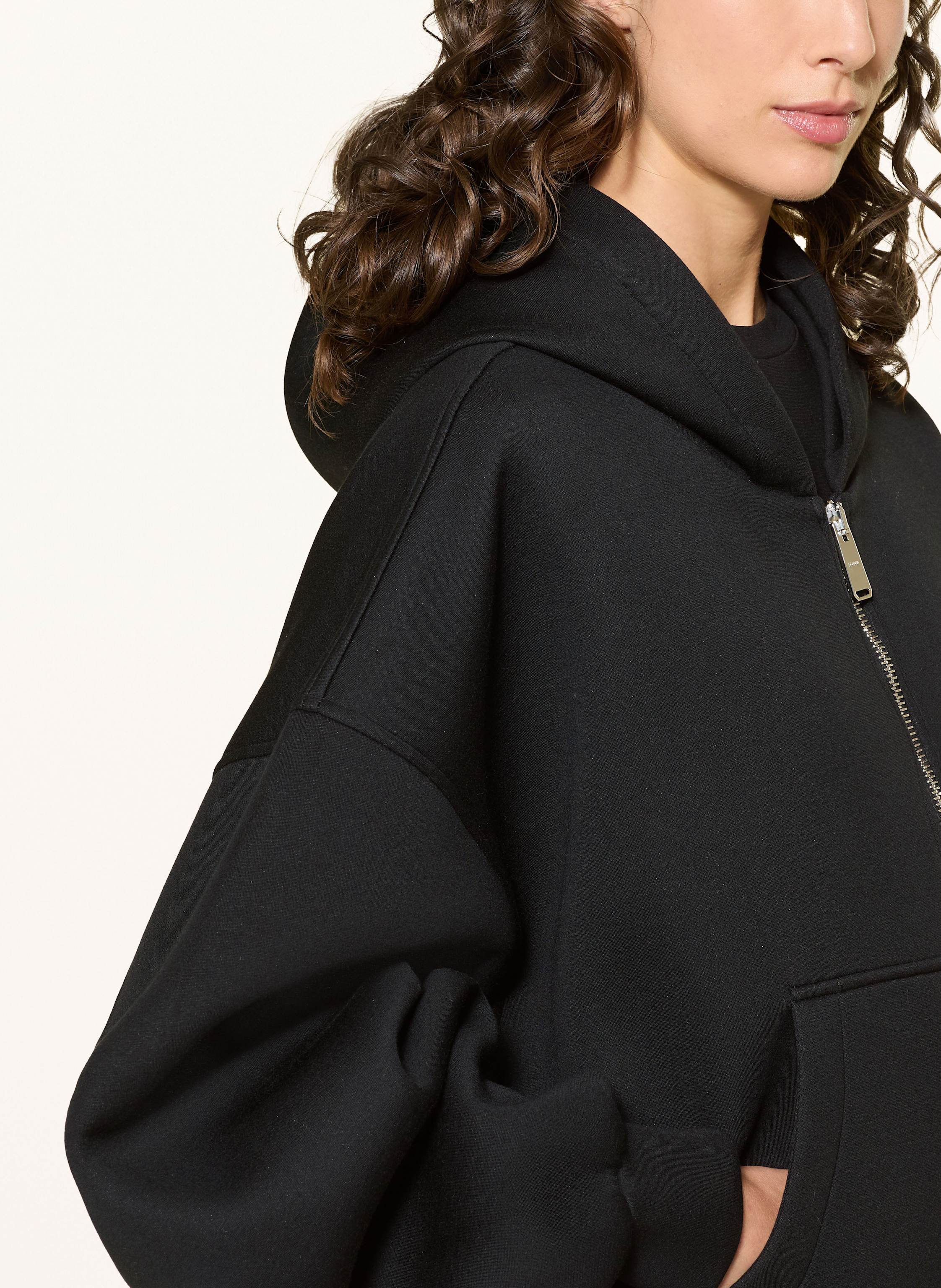 Thumbnail - Dondup Oversized-Sweatjacke Felpa schwarz