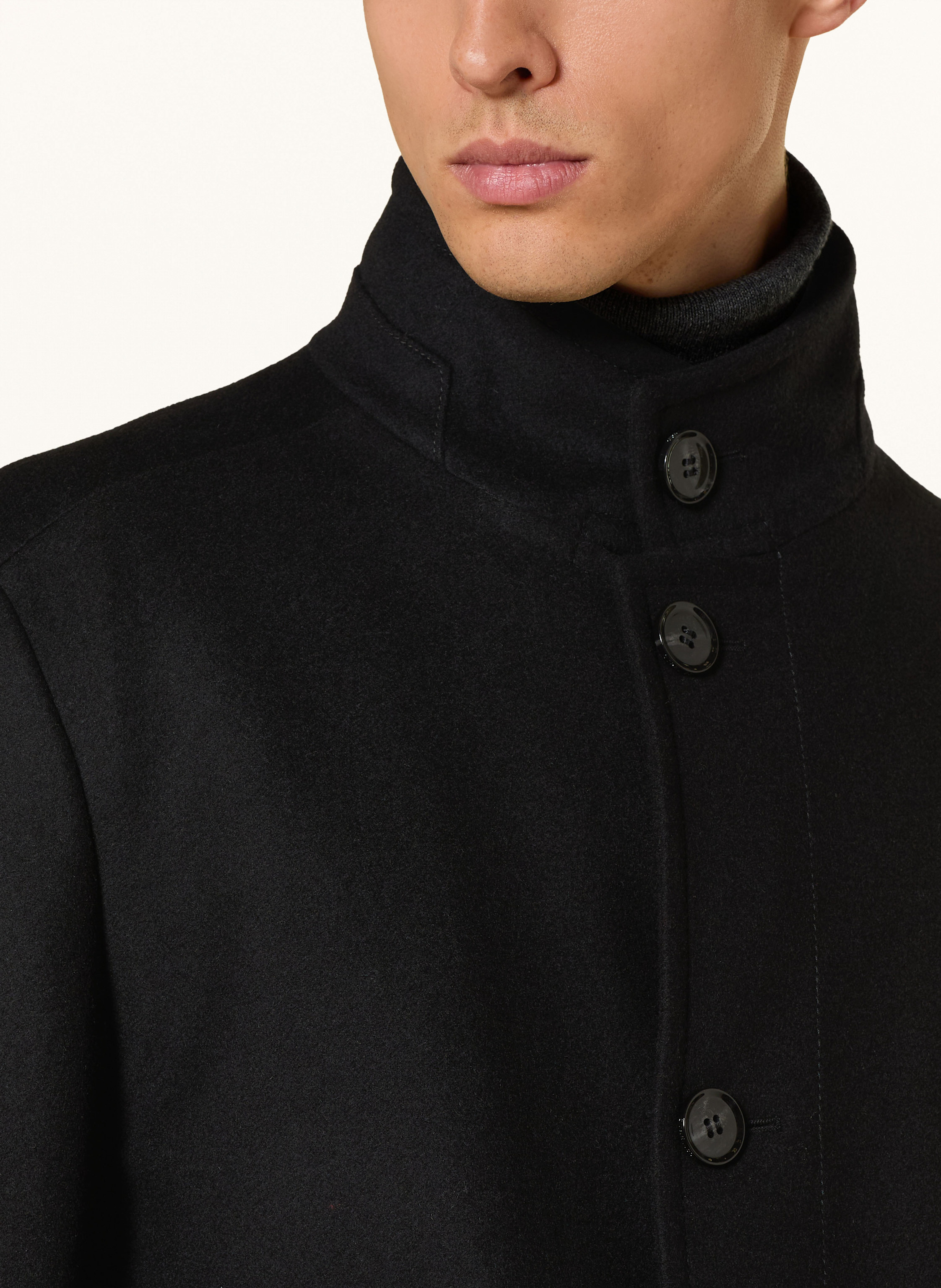 Thumbnail - Strellson Wollmantel Finchley 2.0 schwarz