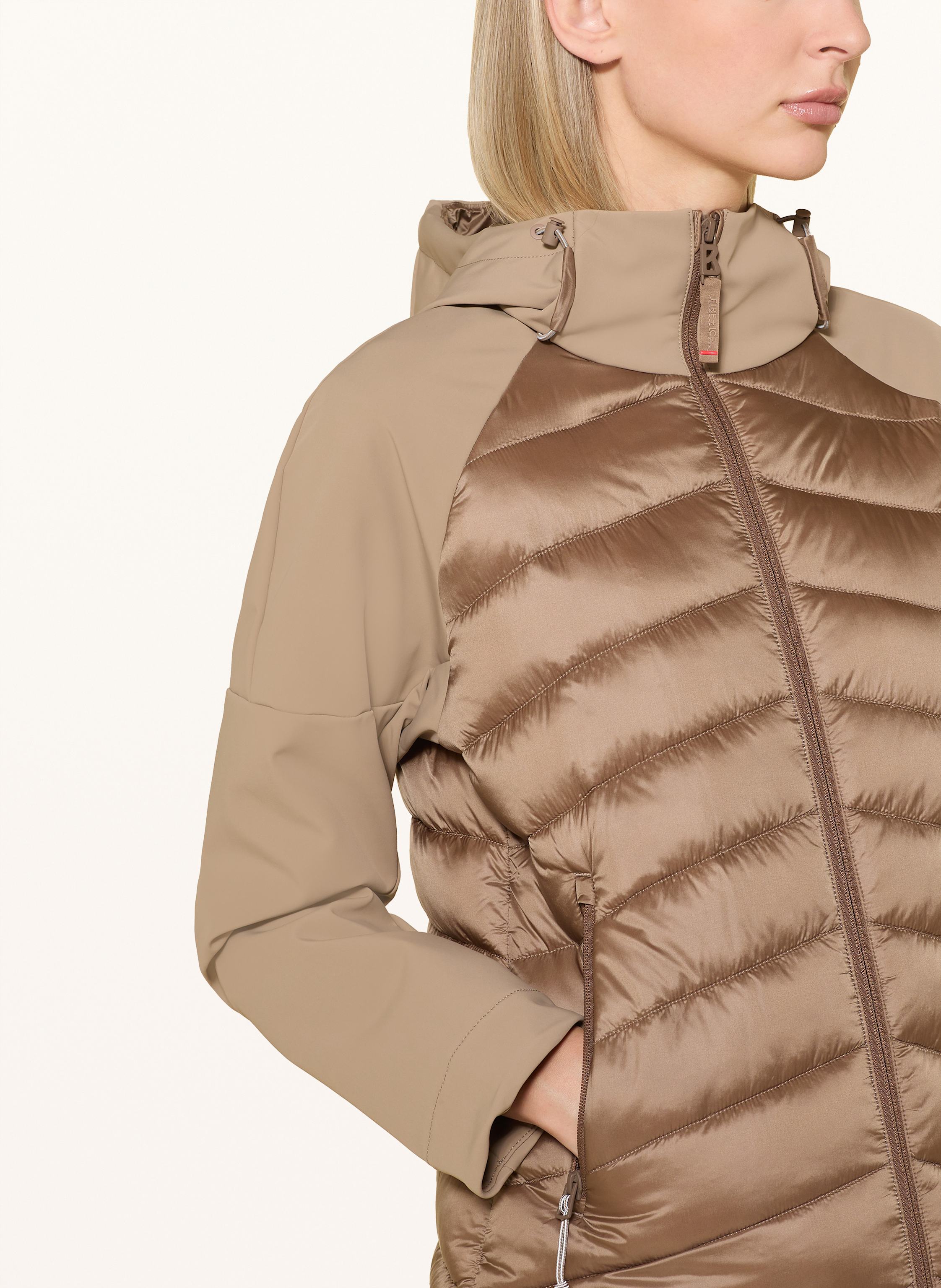 Thumbnail - Fire+Ice Hybrid-Steppjacke Marian braun