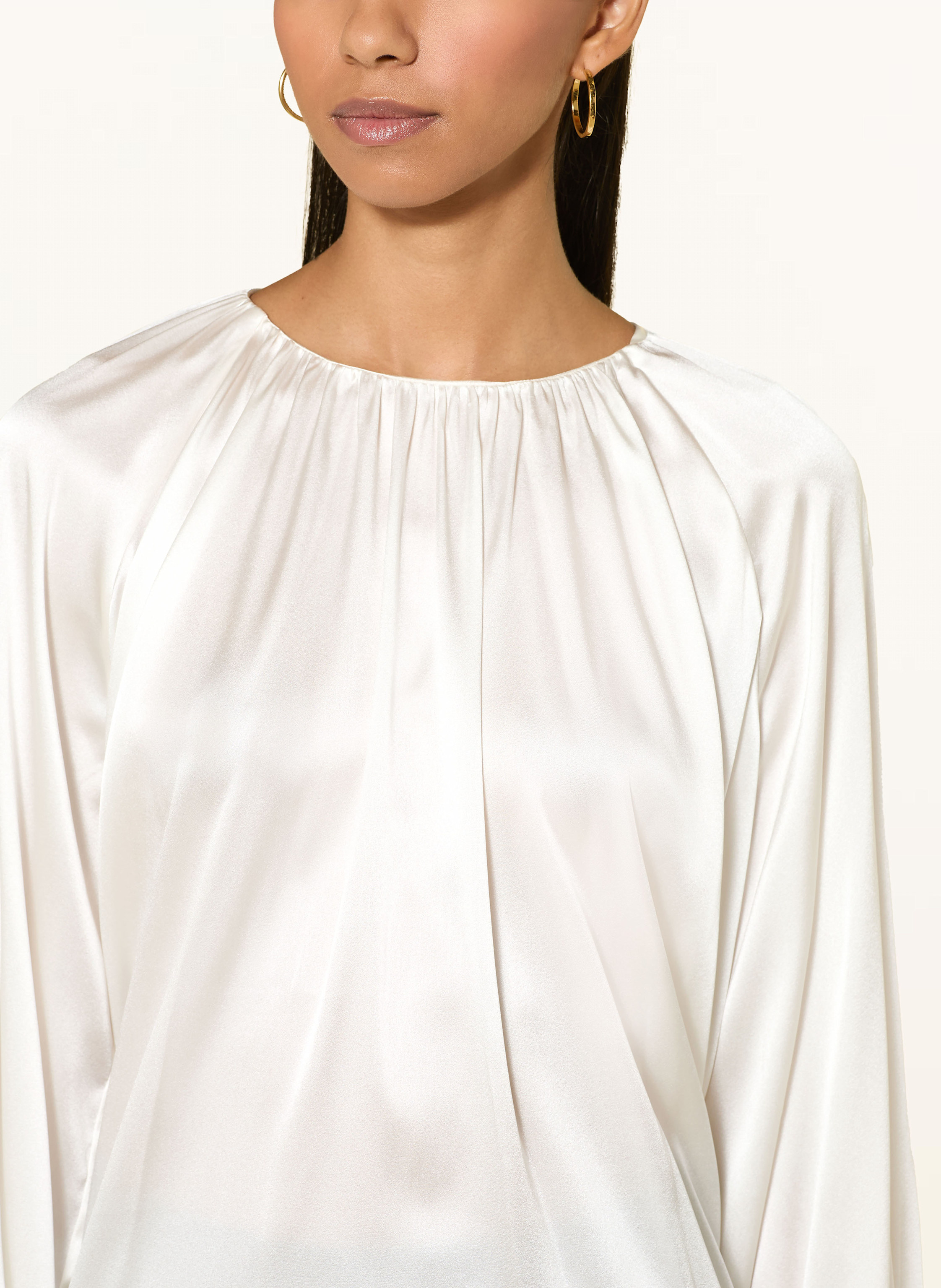 Thumbnail - Van Laack Blusenshirt Vl-Dilja-Xx Aus Seide weiss