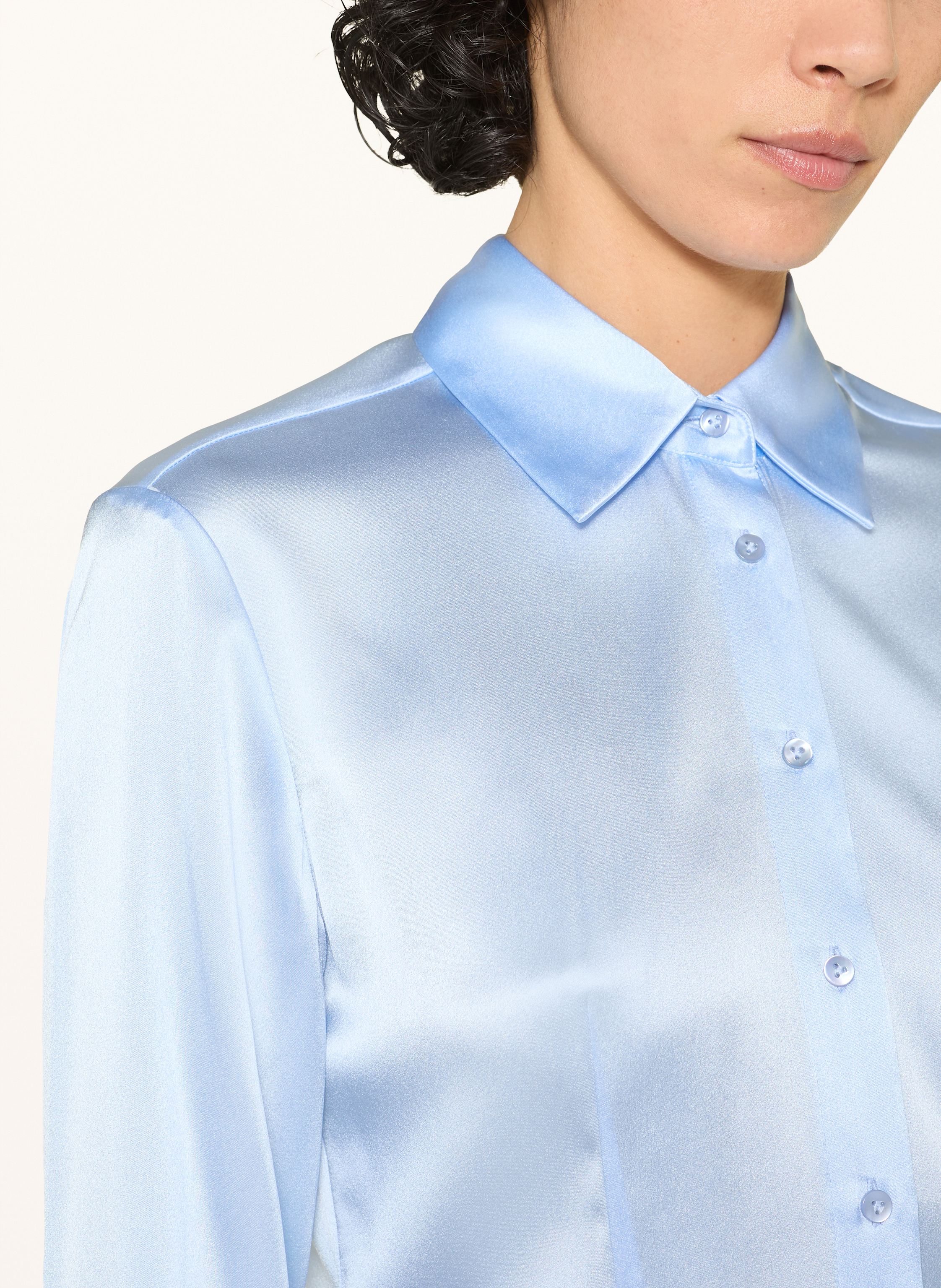 Thumbnail - Van Laack Hemdbluse Vl-Uliz-Xx Aus Seide blau