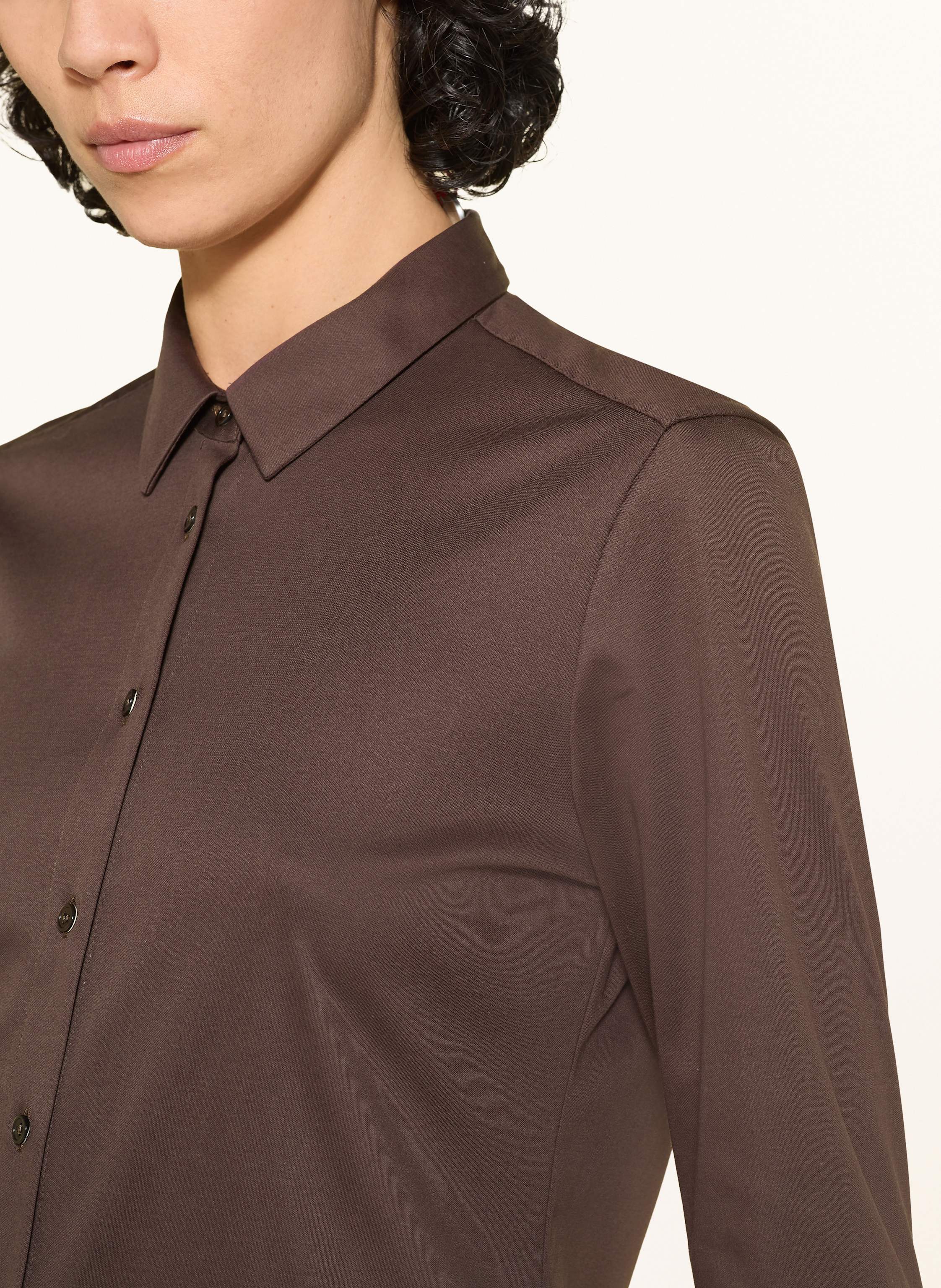 Thumbnail - Van Laack Hemdbluse Vl-Malis-Sv braun