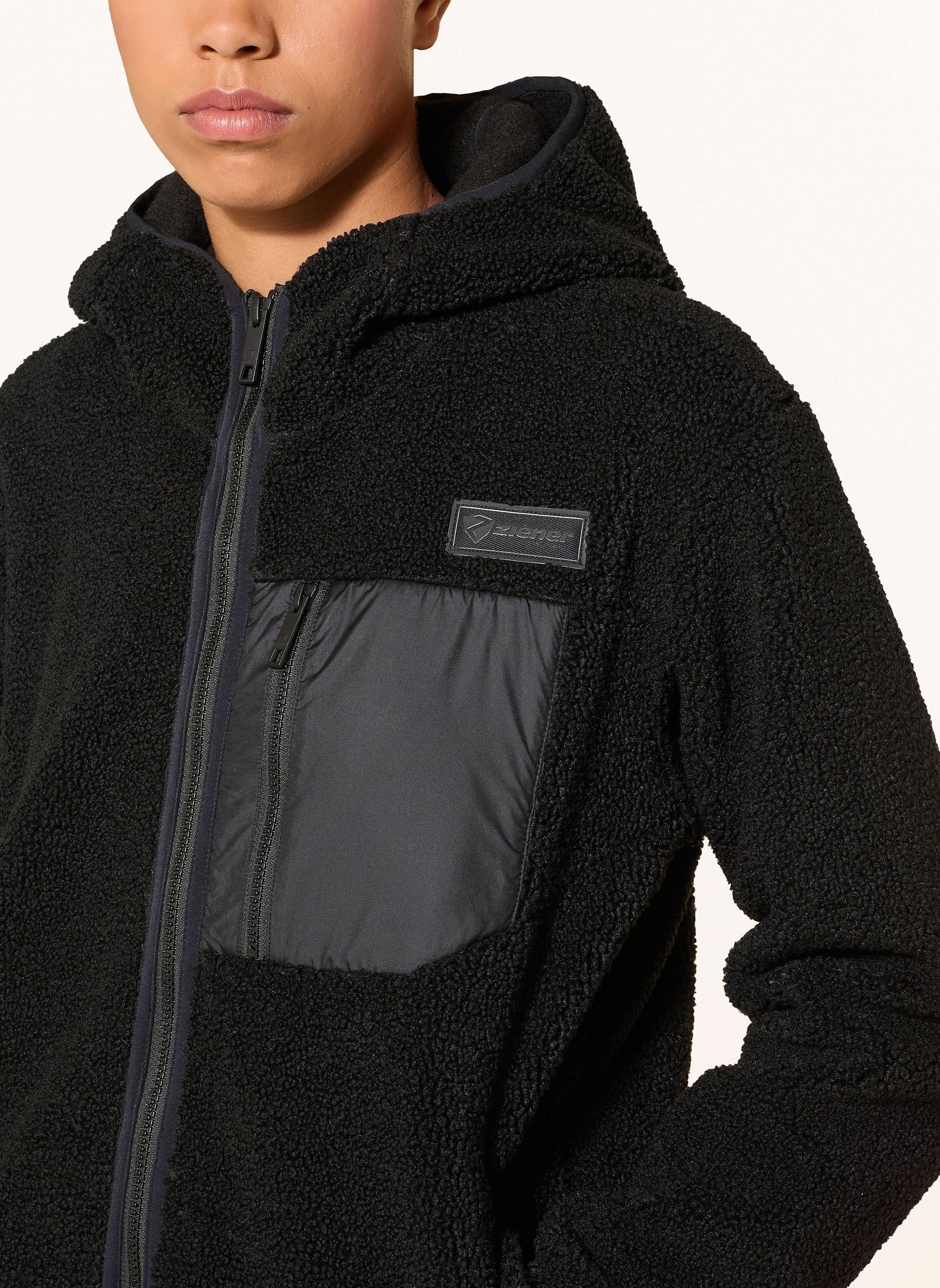 Thumbnail - Ziener Fleecejacke Juha schwarz