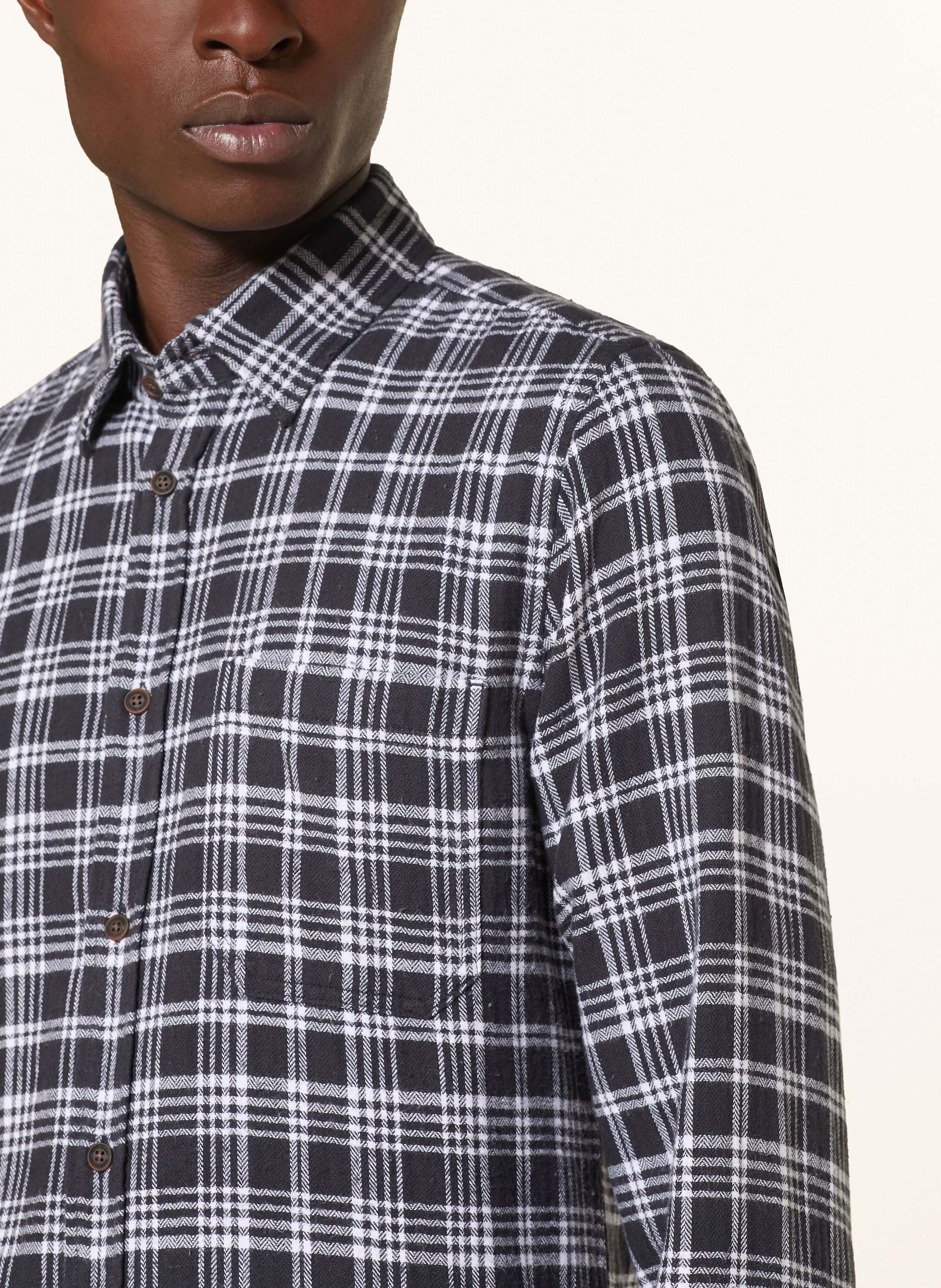 Thumbnail - Joop! Jeans Flanellhemd Hajo Slim Fit blau