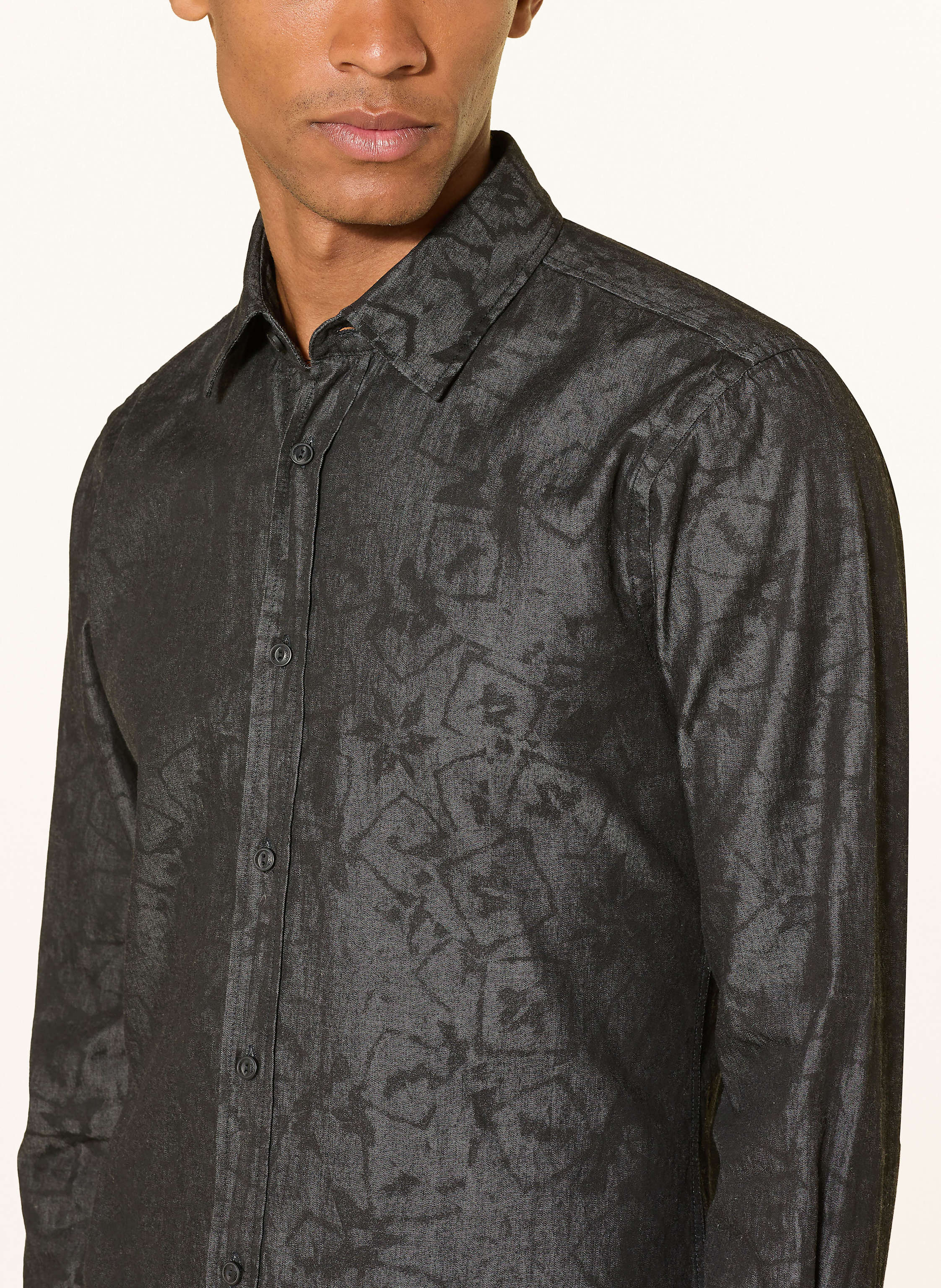 Thumbnail - Joop! Jeans Hemd Hanson Slim Fit grau