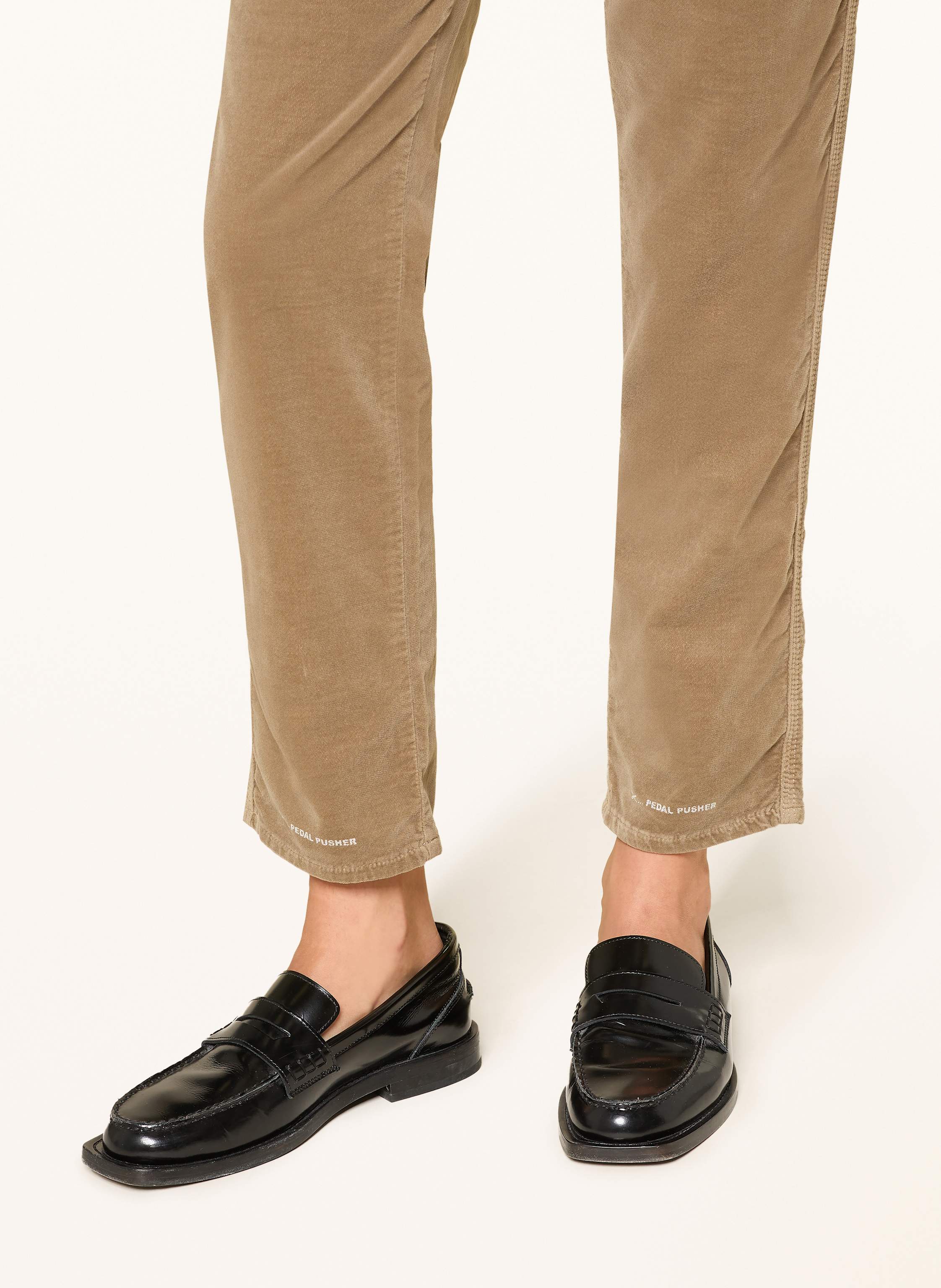 Thumbnail - Closed Cordhose Pedal Pusher beige