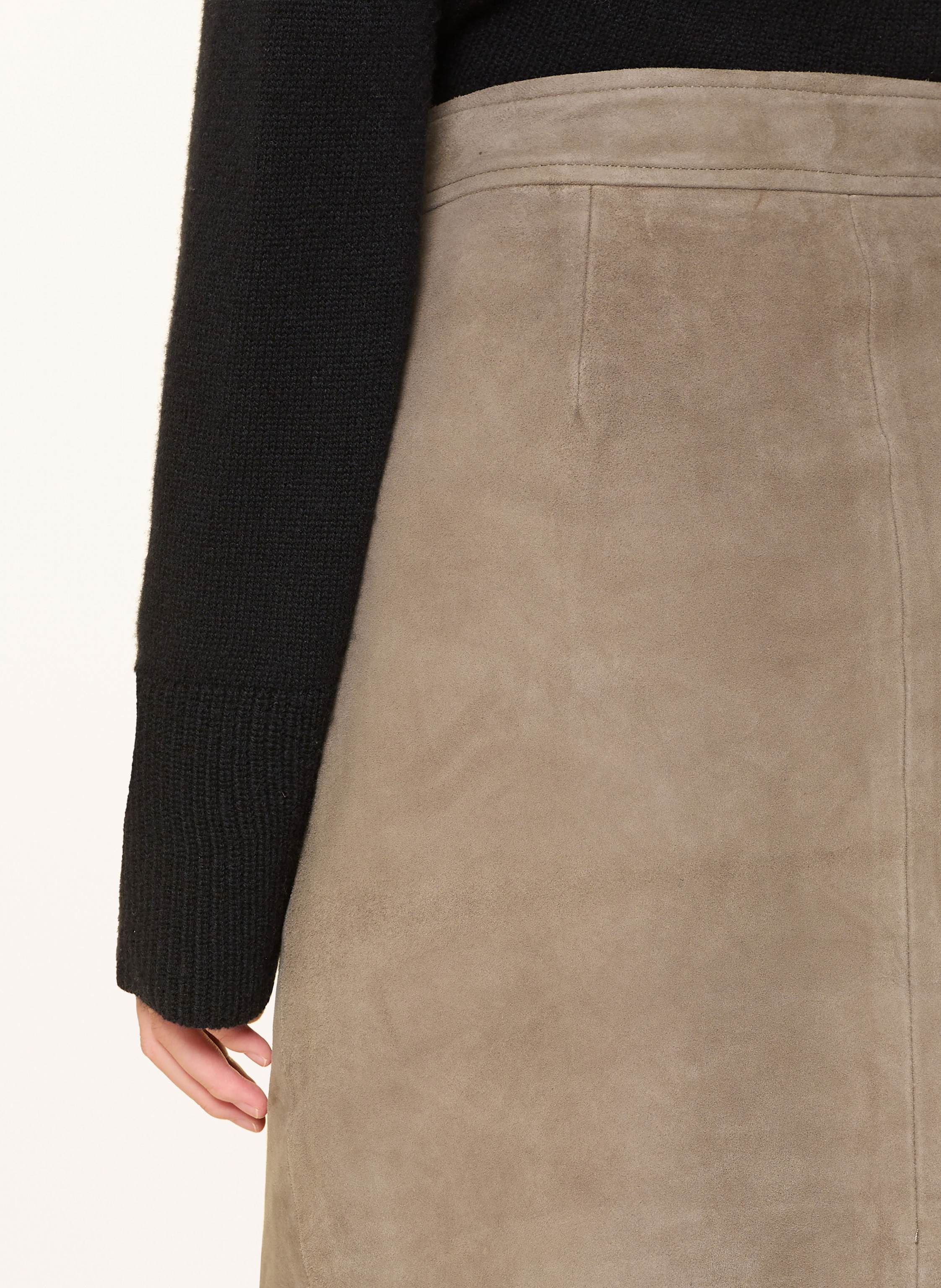 Thumbnail - Selected Femme Lederrock beige