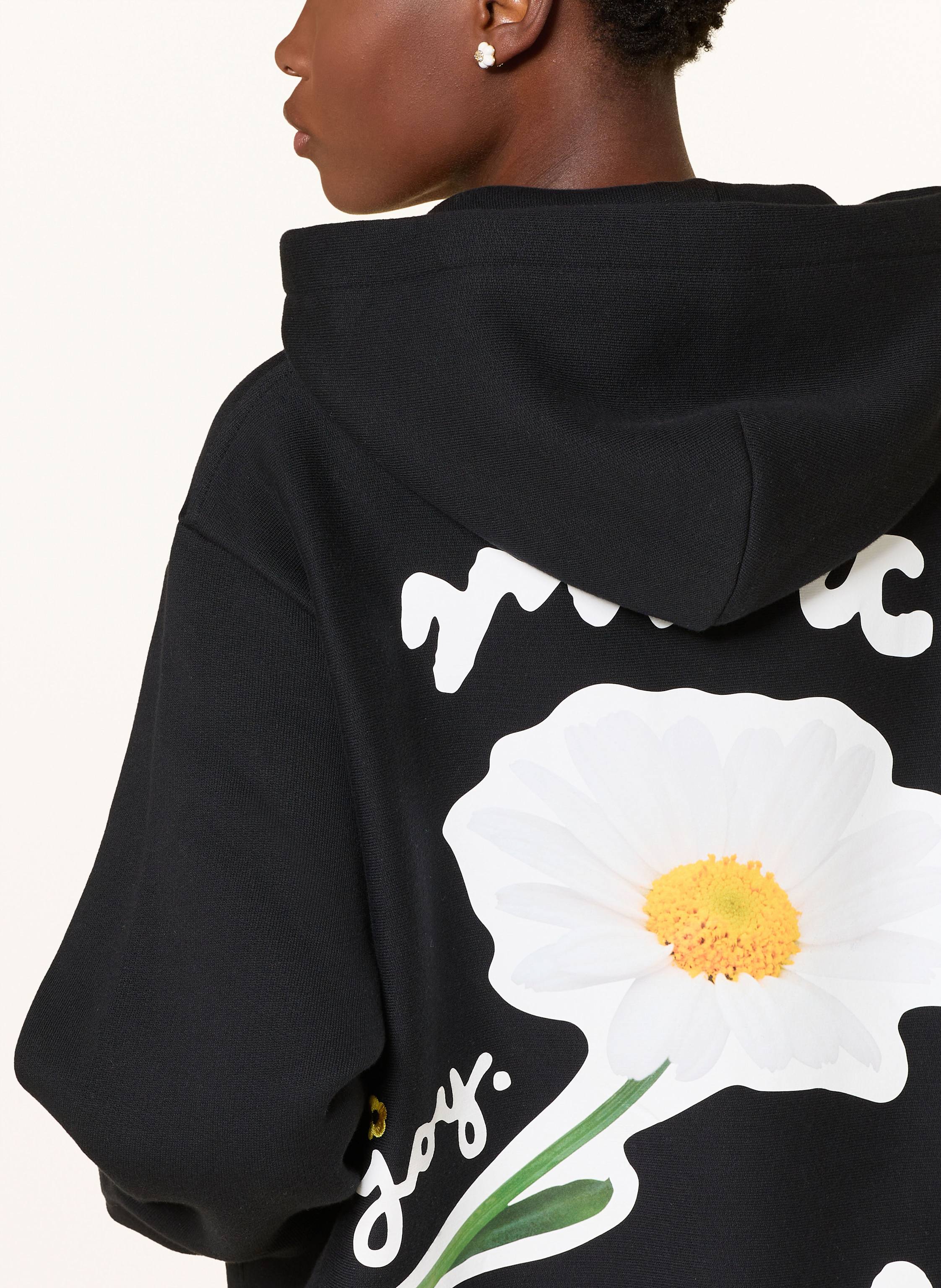 Thumbnail - Marc Jacobs Hoodie Marc Is Joy Daisy schwarz