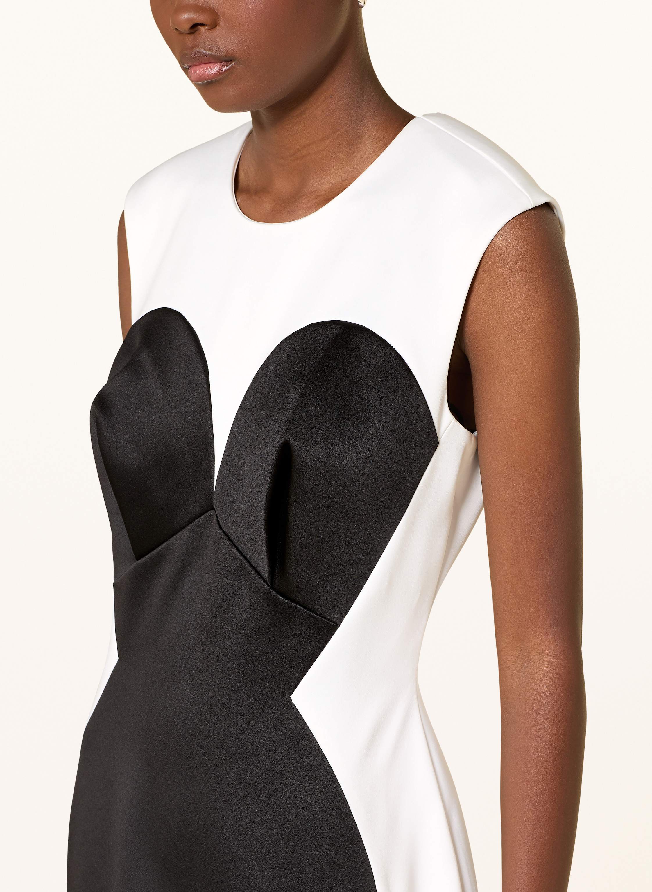 Thumbnail - Marc Jacobs Satinkleid Seamed Up Satin schwarz