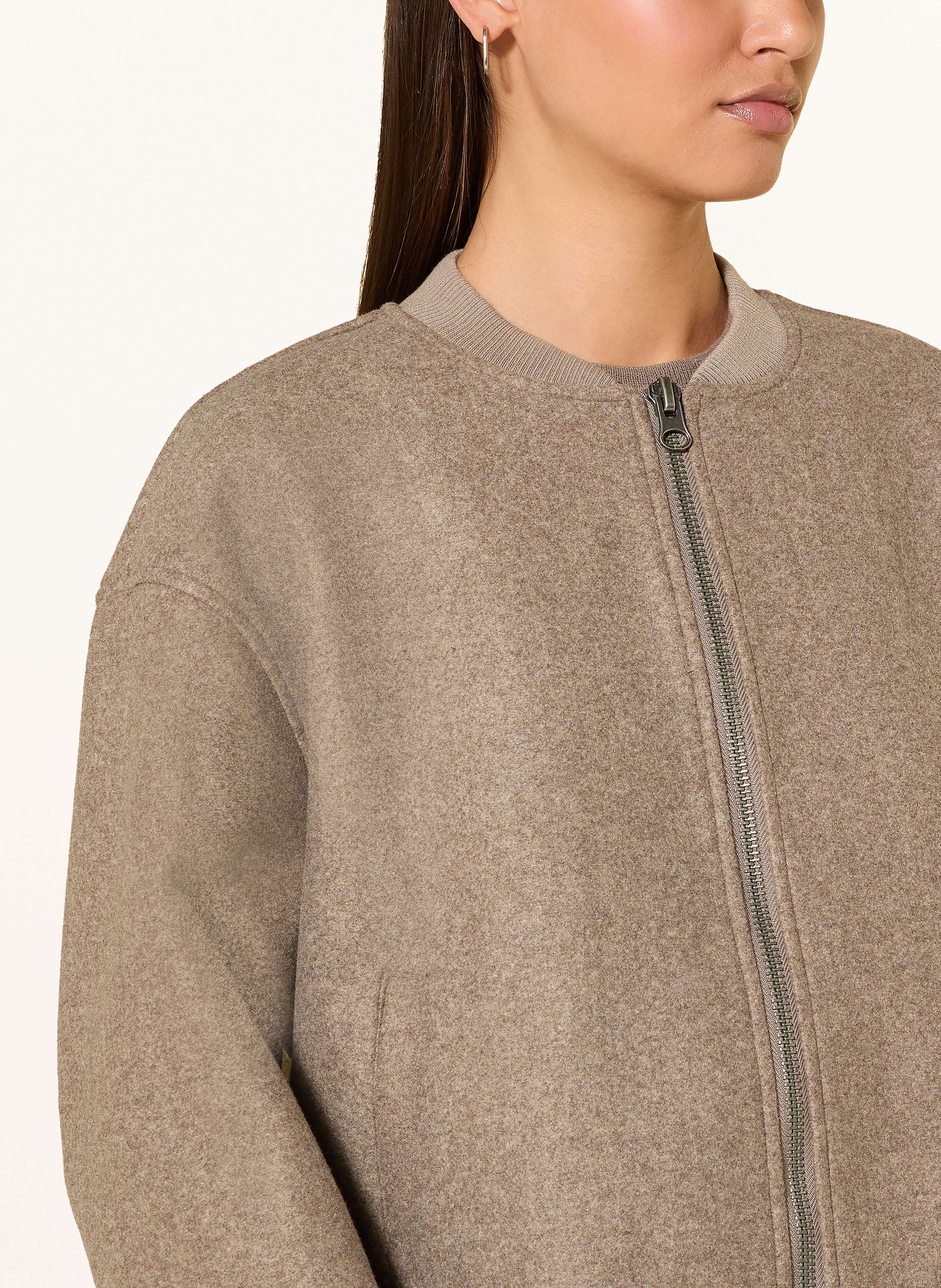 Thumbnail - Withblack Jacke Briella beige