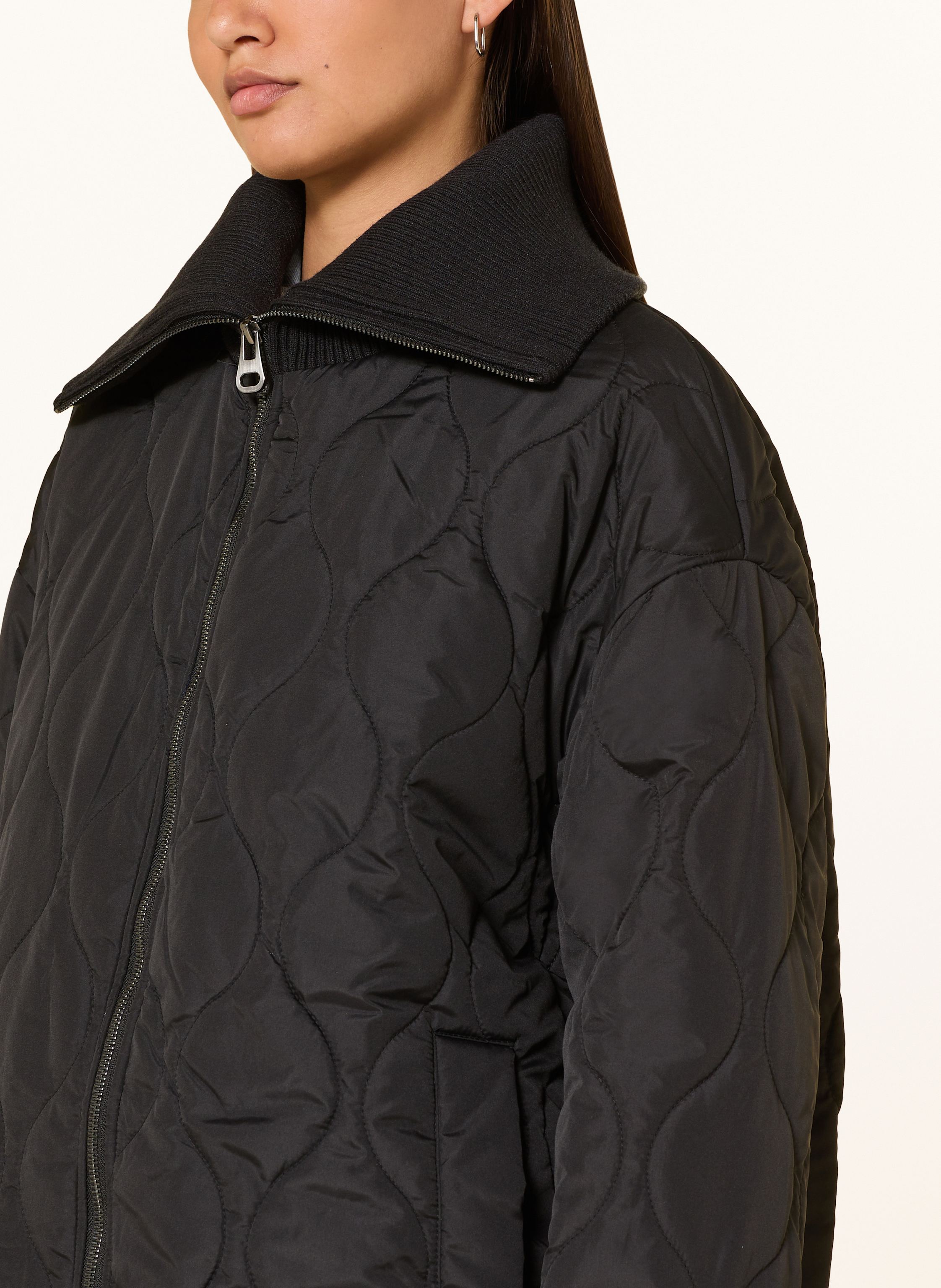 Thumbnail - Withblack Steppjacke Tribecca schwarz