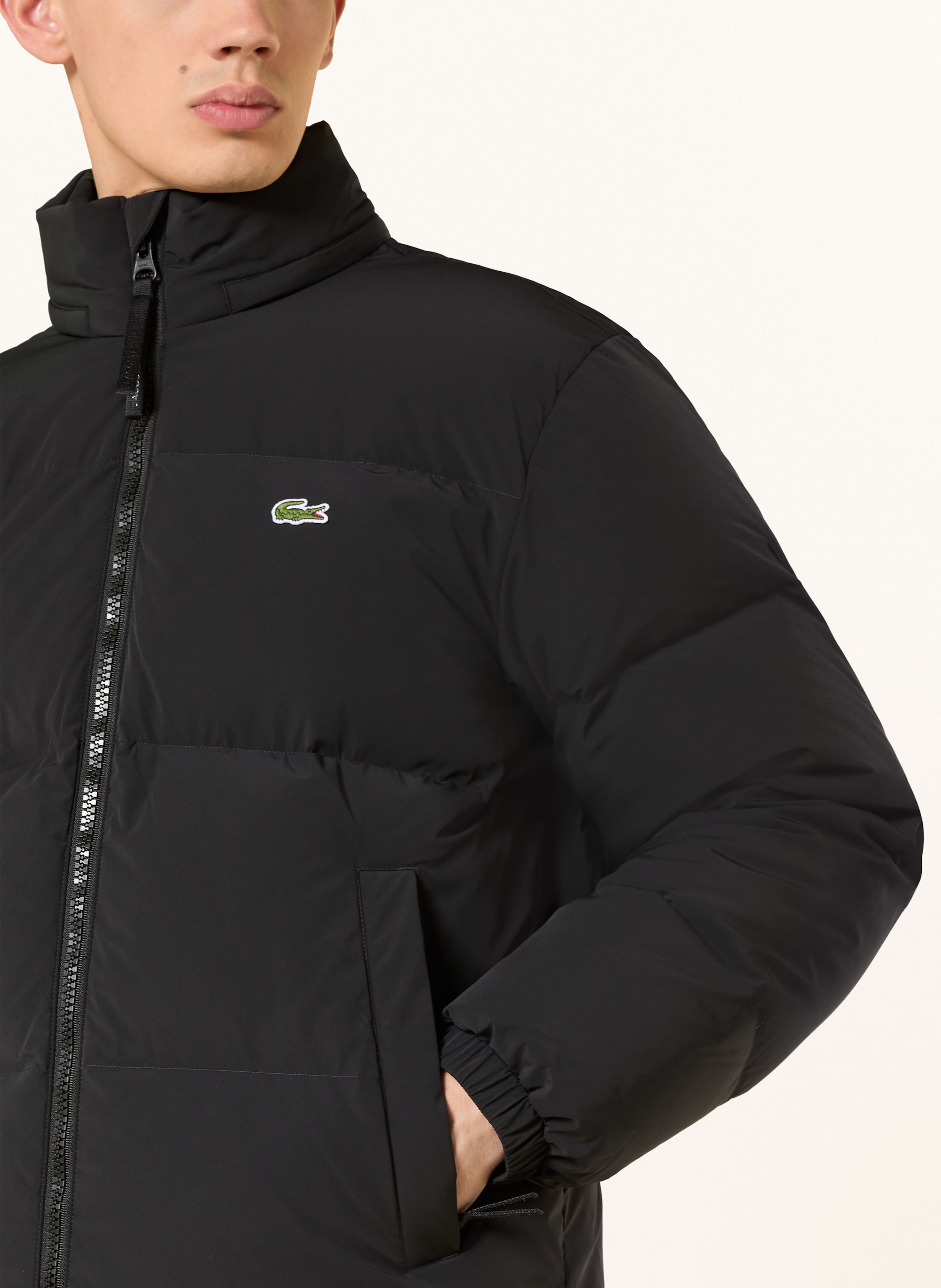 Thumbnail - Lacoste Daunenjacke schwarz