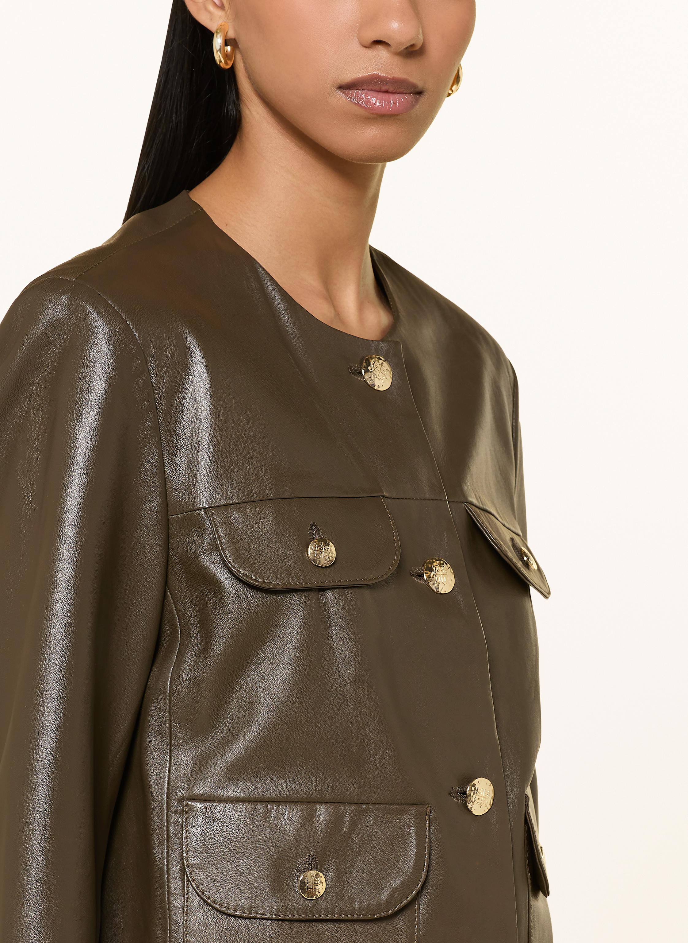 Thumbnail - Riani Lederjacke braun