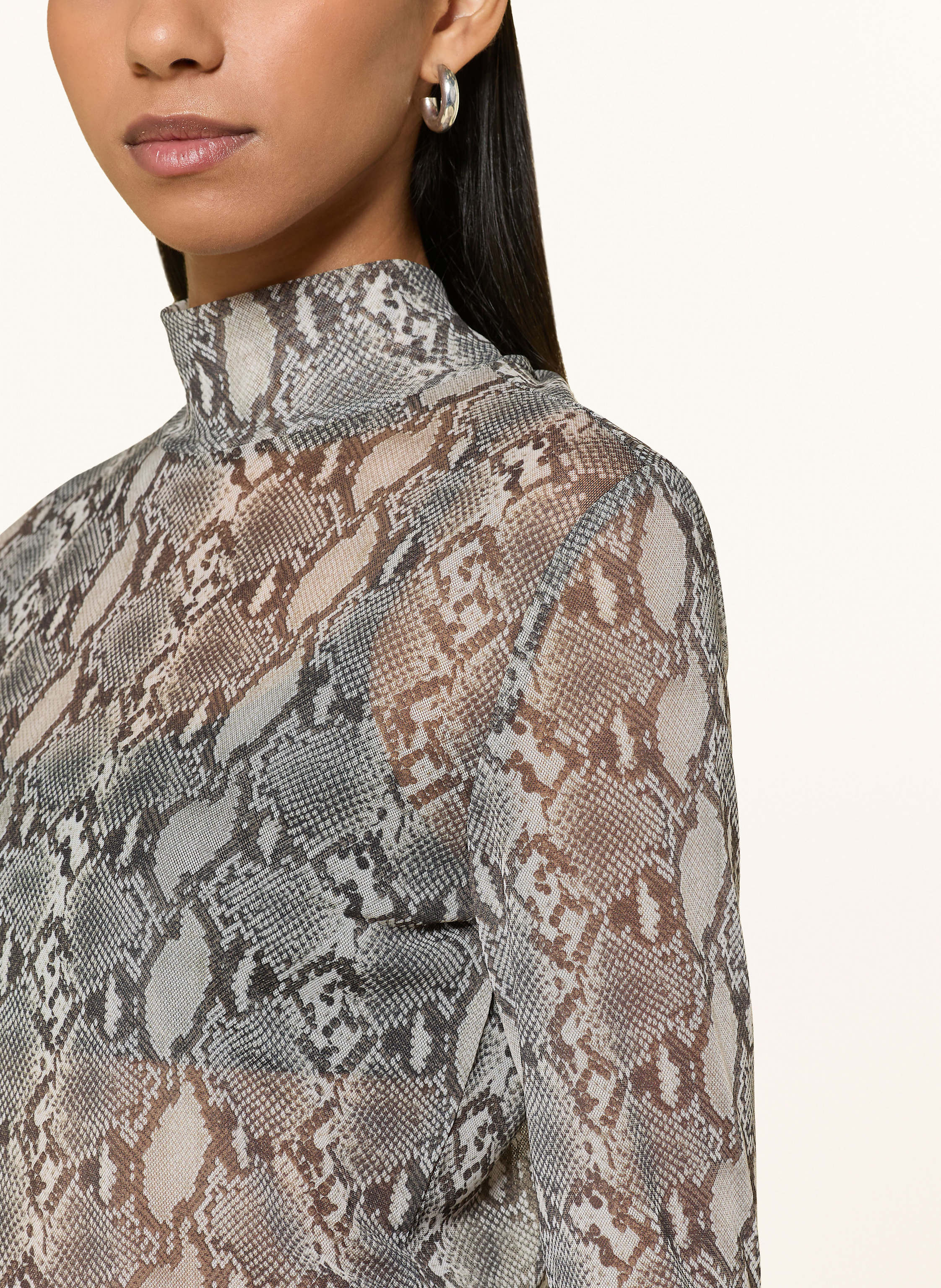 Thumbnail - Riani Longsleeve Aus Mesh braun