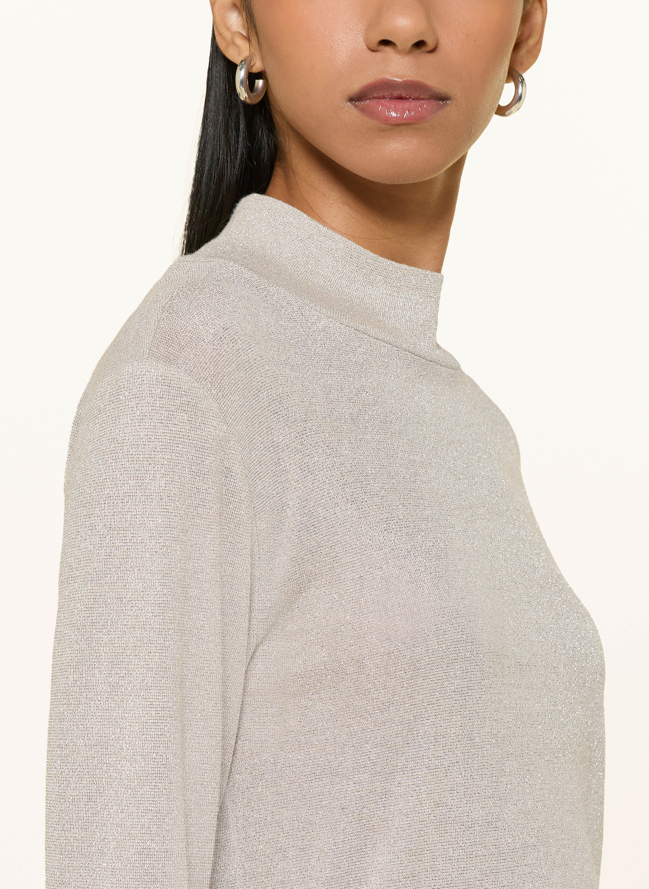 Thumbnail - Riani Longsleeve Mit Glitzergarn beige