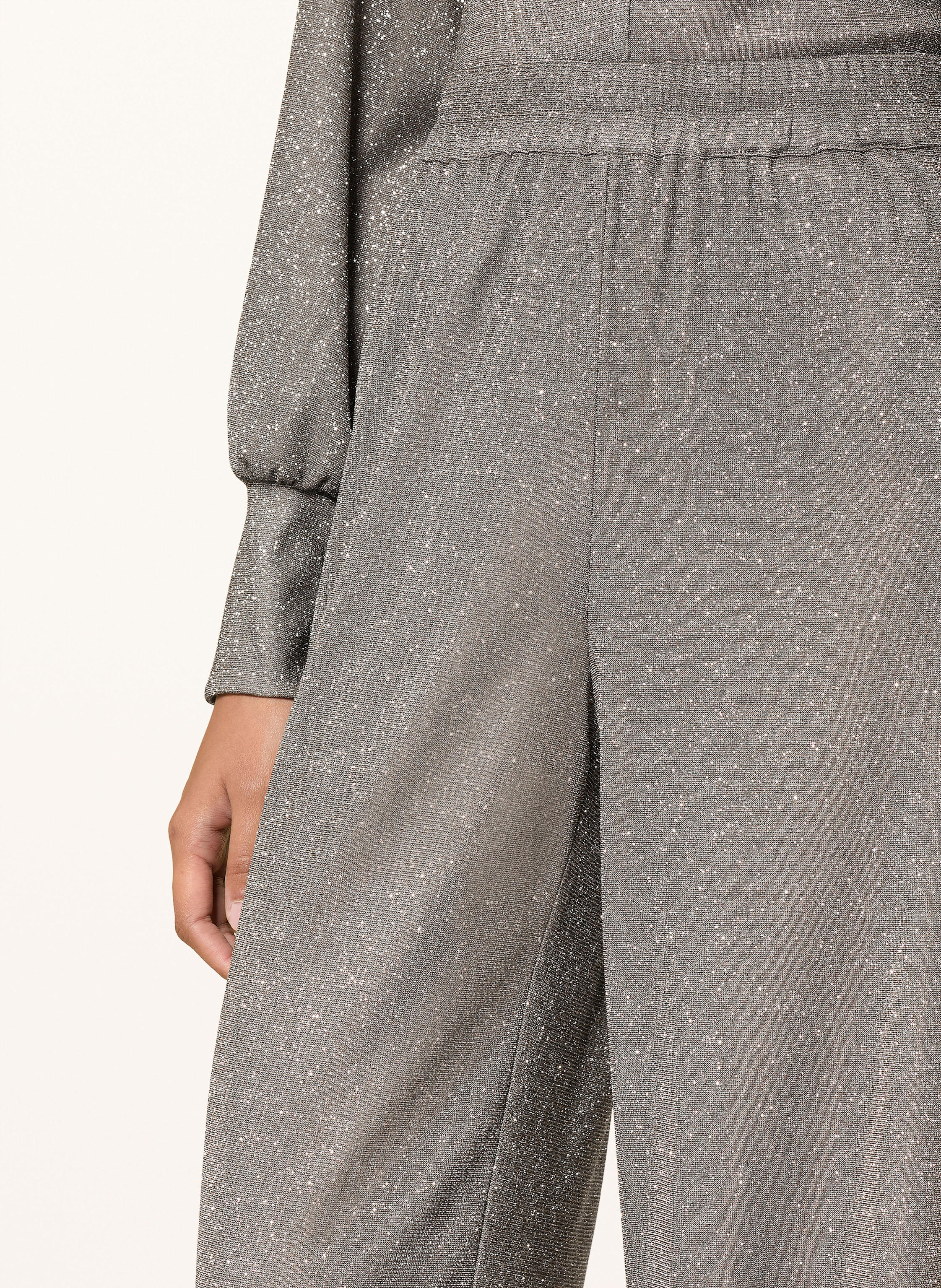 Thumbnail - Riani Marlenehose Mit Glitzergarn braun