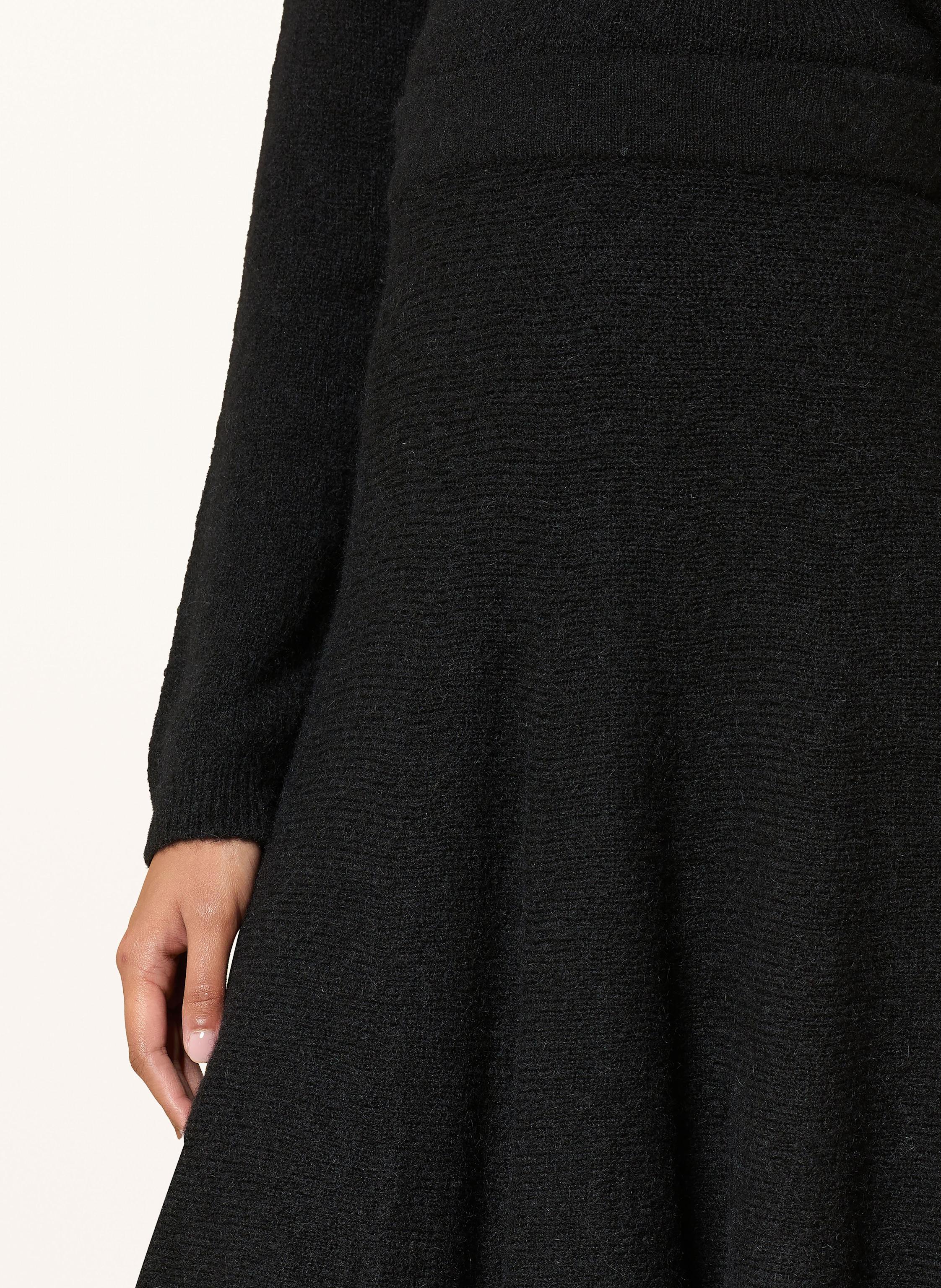 Thumbnail - Riani Strickrock Mit Alpaka schwarz