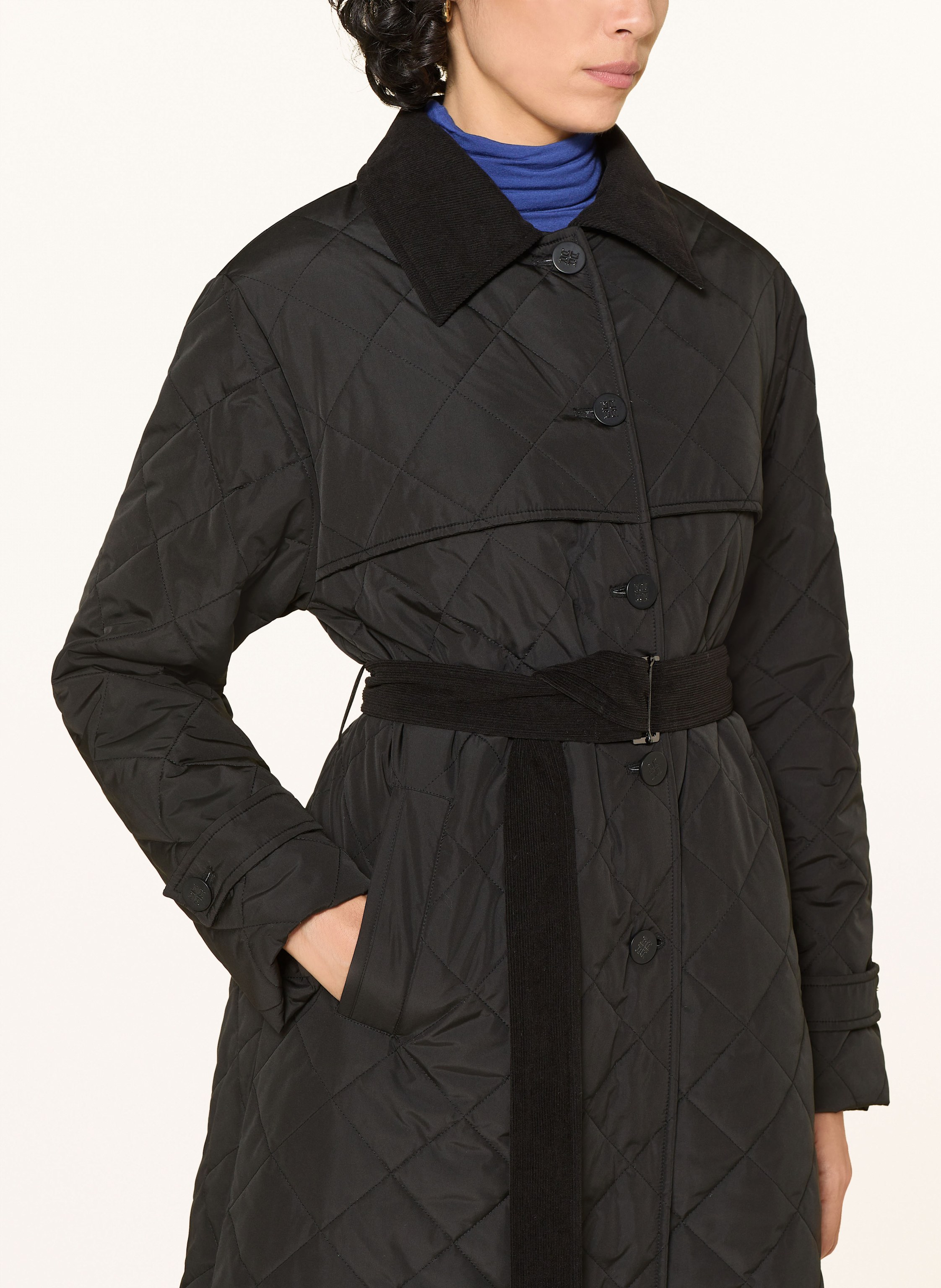 Thumbnail - Riani Steppmantel schwarz