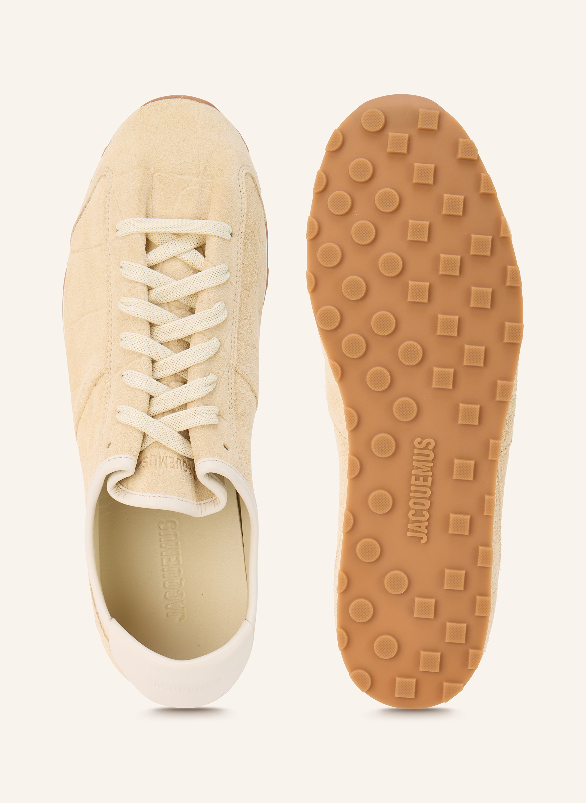 Thumbnail - Jacquemus Sneaker Les Tennis beige