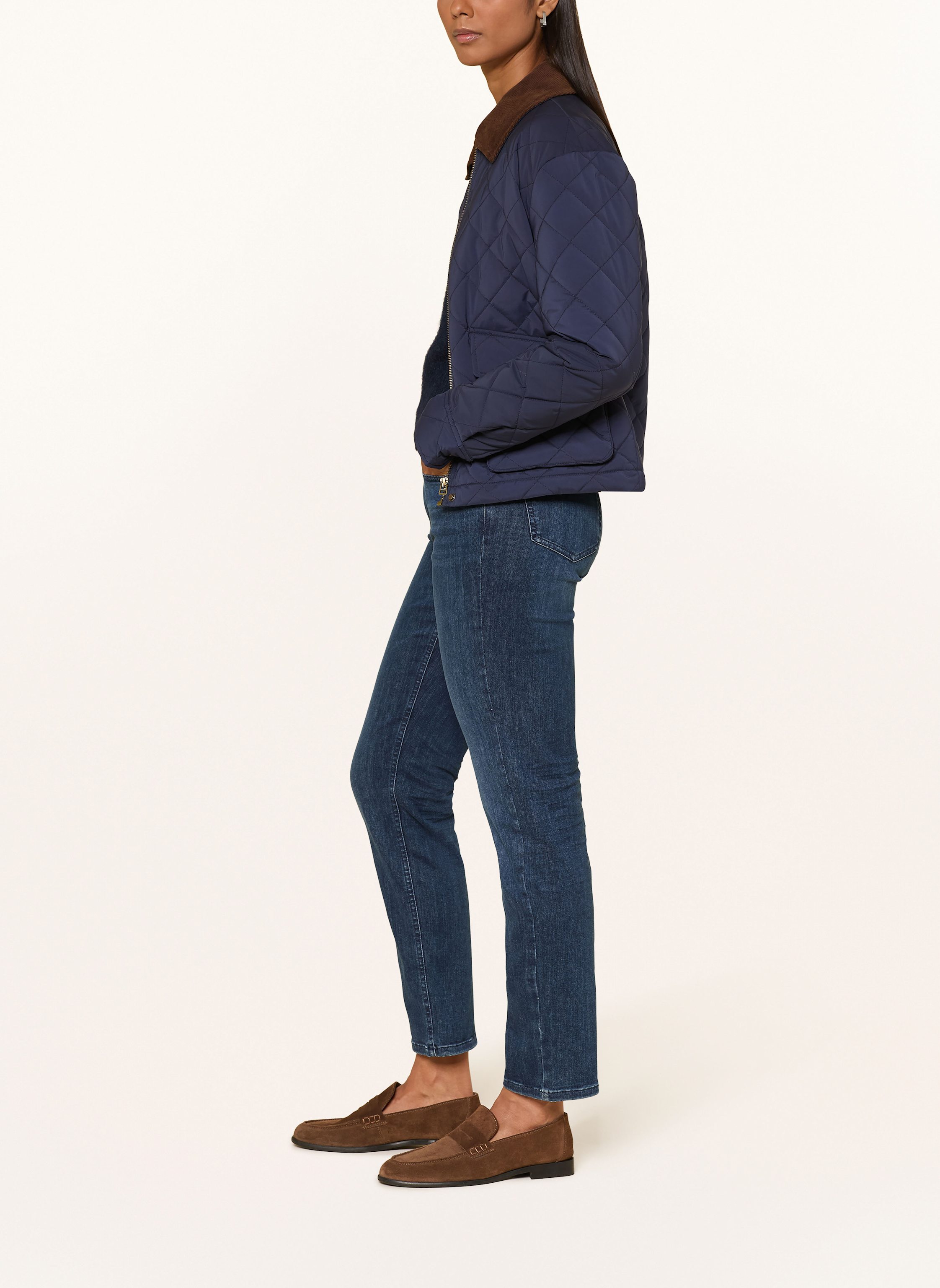 Thumbnail - Opus Pants Straight Jeans Melly Base blau