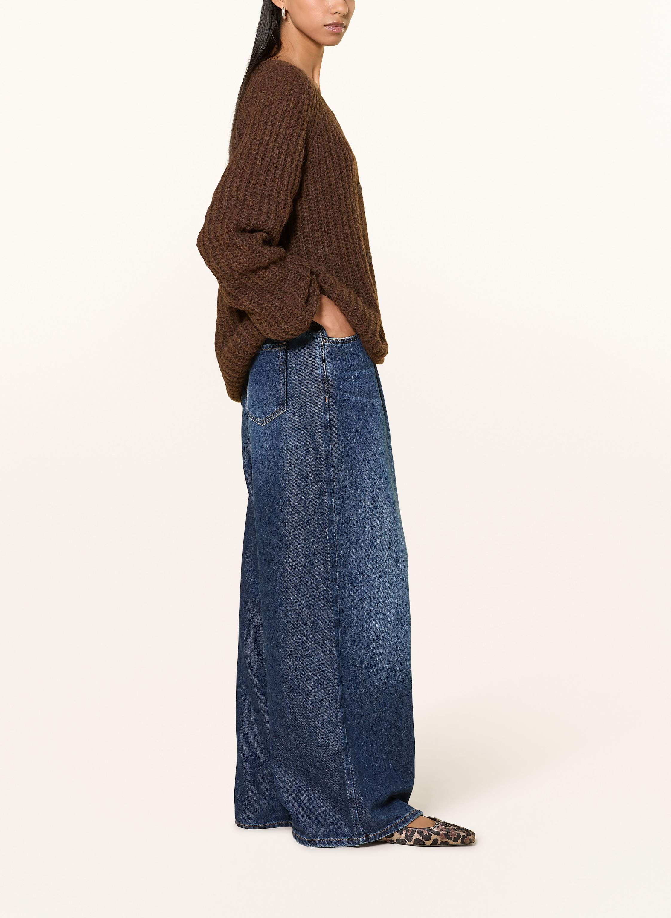 Thumbnail - Pnts Wide Leg Jeans The Gent blau