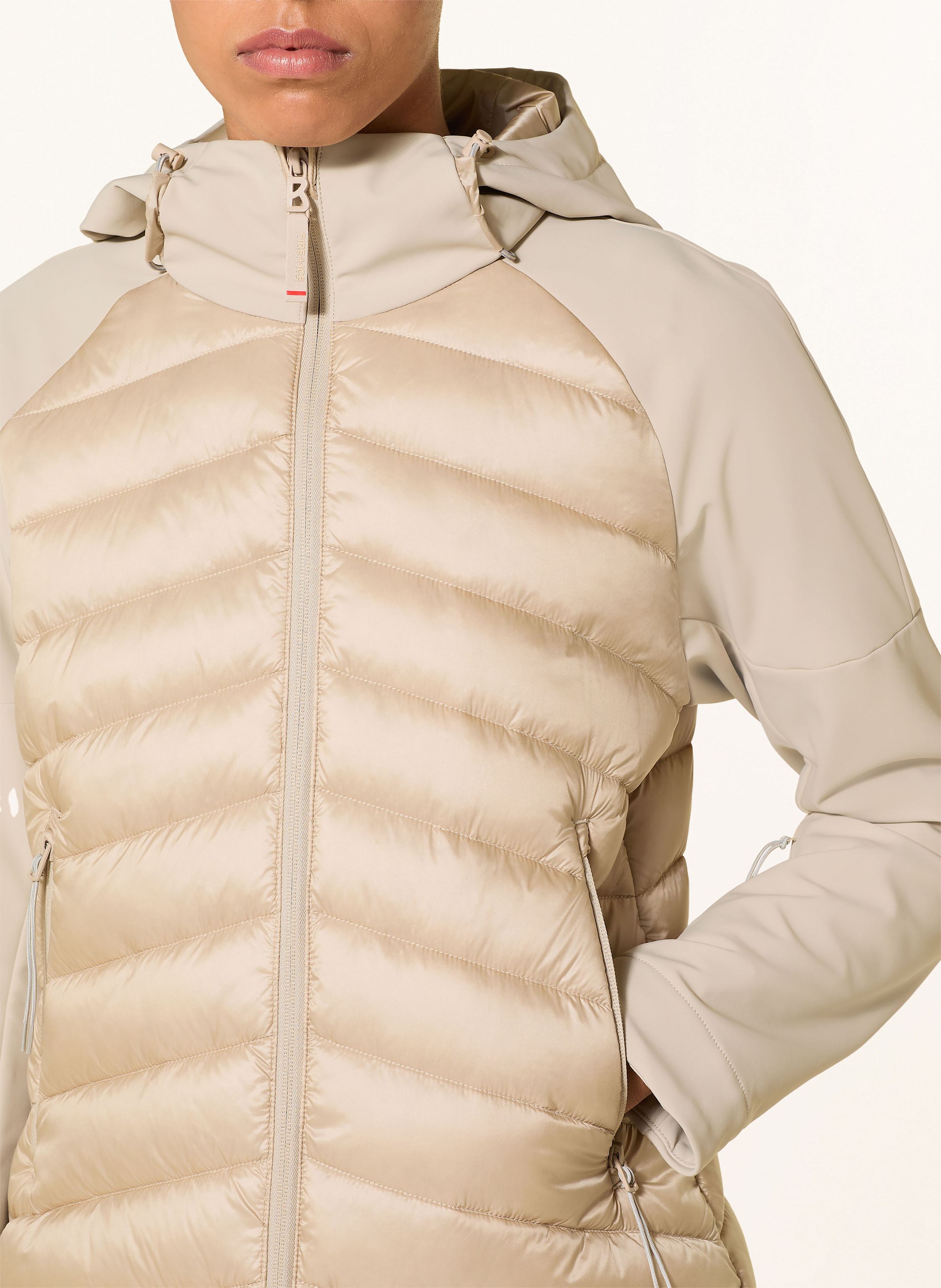 Thumbnail - Fire+Ice Hybrid-Steppjacke Marian beige
