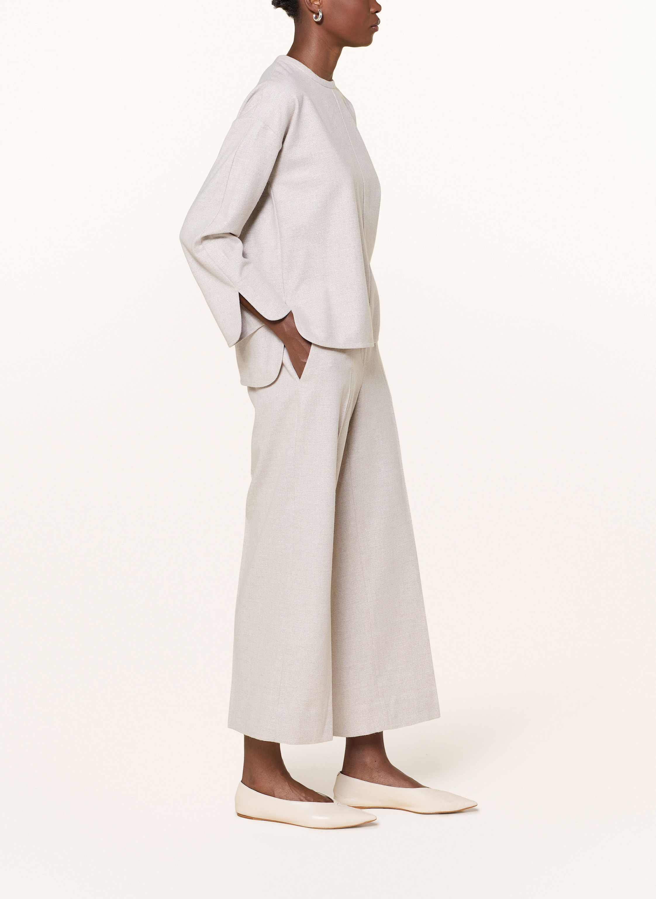 Thumbnail - Antonelli Firenze Culotte Peonia Mit Glitzergarn beige