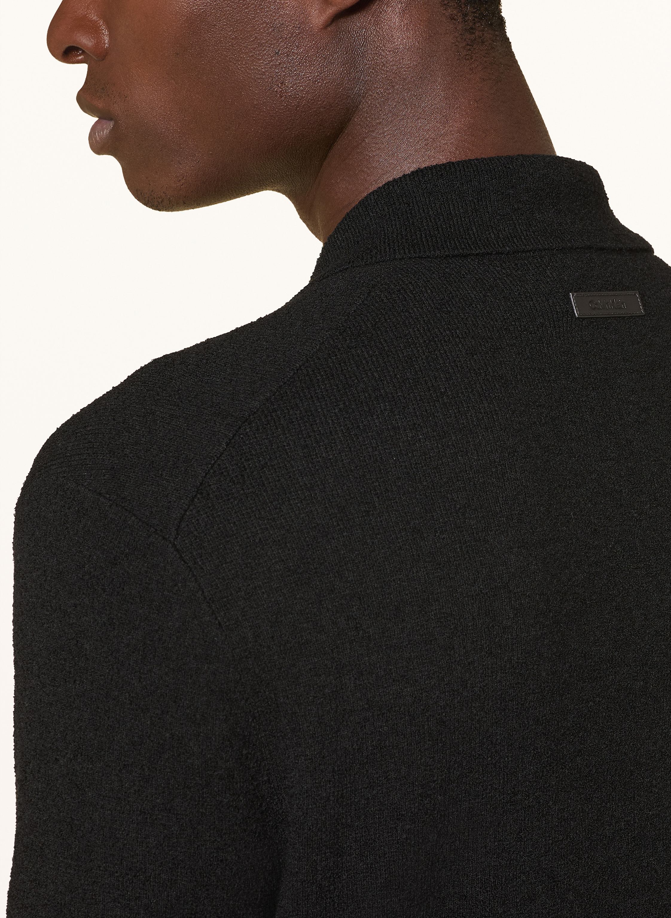 Thumbnail - Calvin Klein Strickjacke Aus Bouclé schwarz