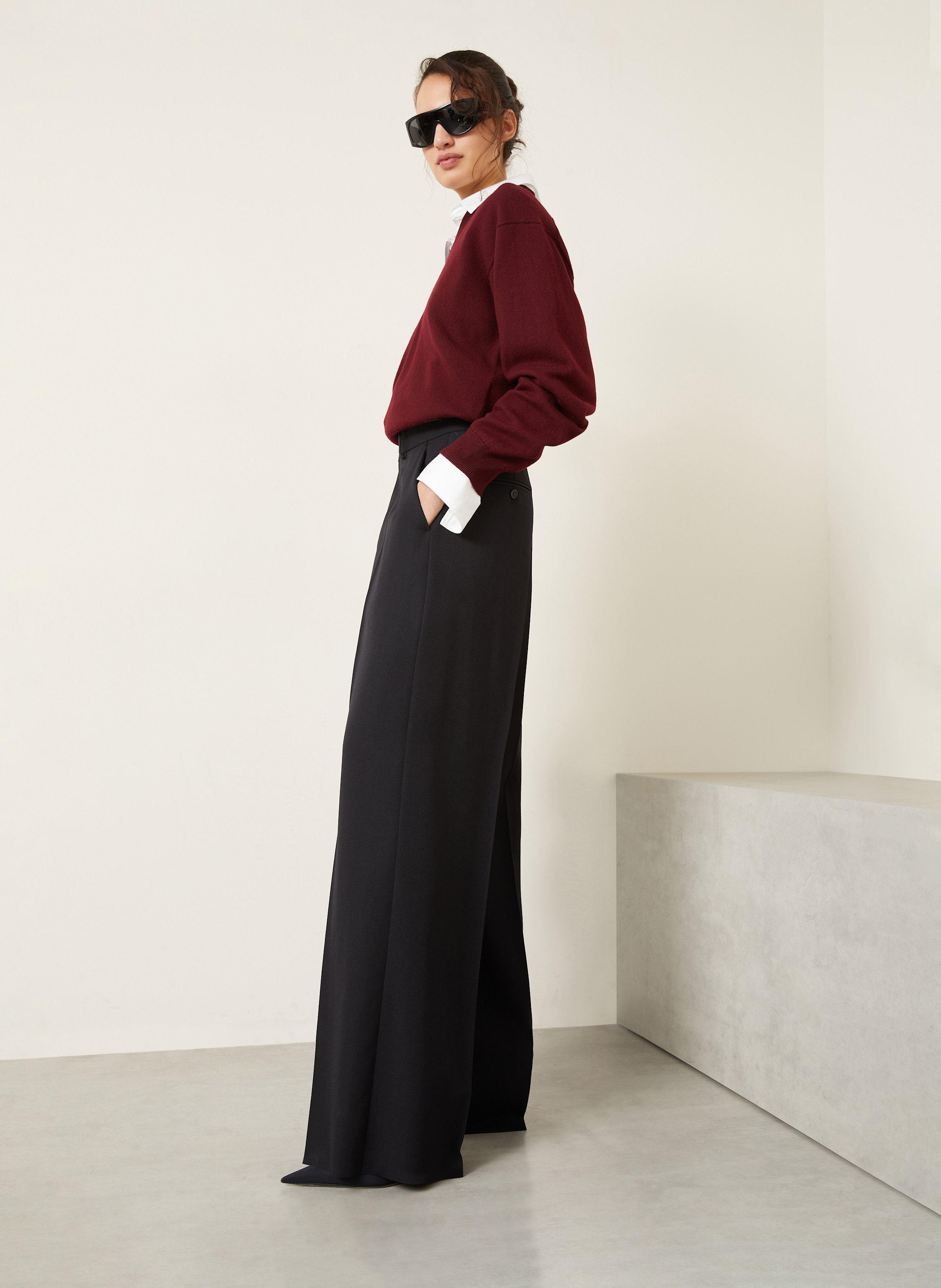 Thumbnail - dsquared2 Marlenehose schwarz