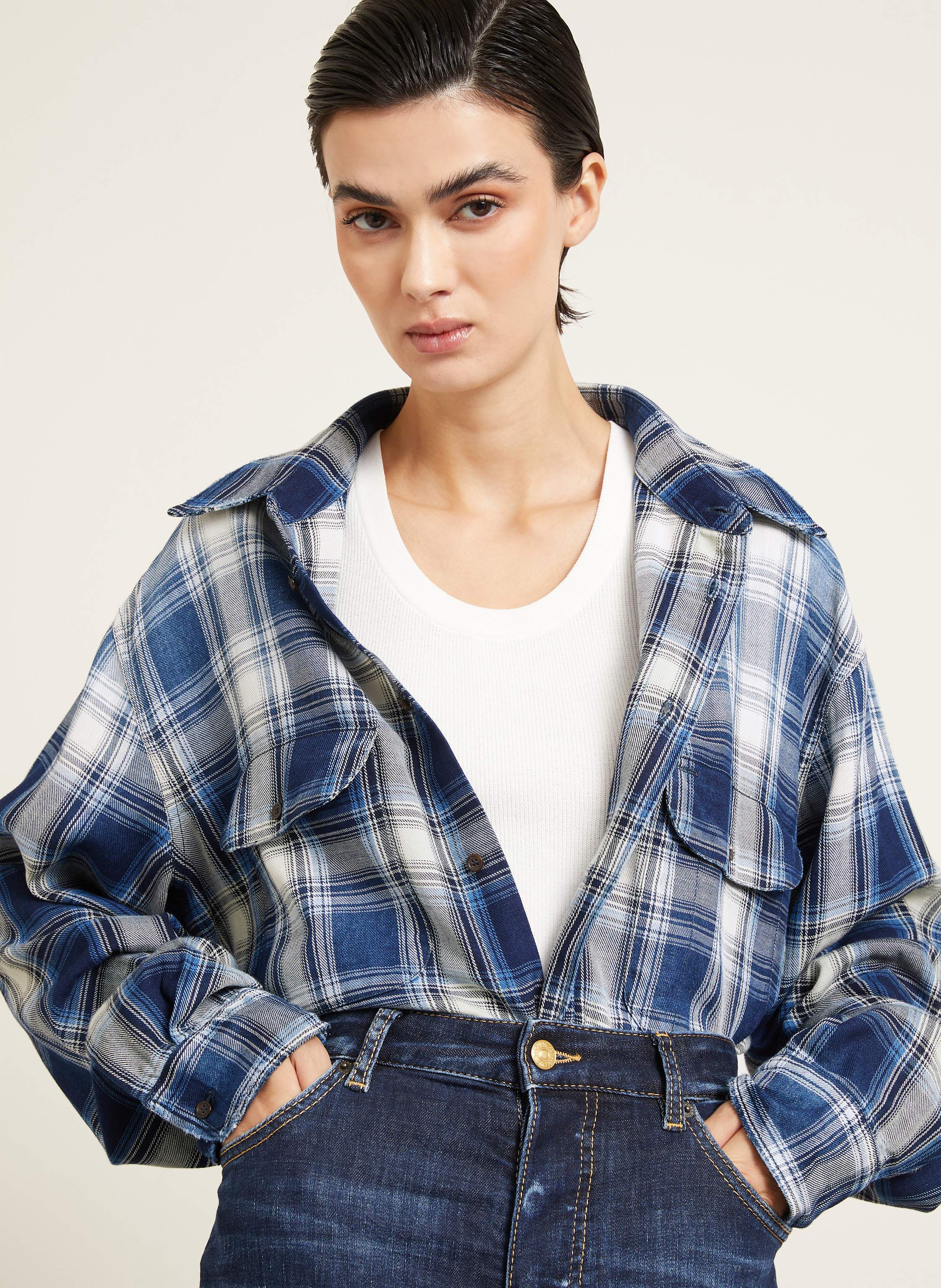 Thumbnail - dsquared2 Hemd Comfort Fit blau