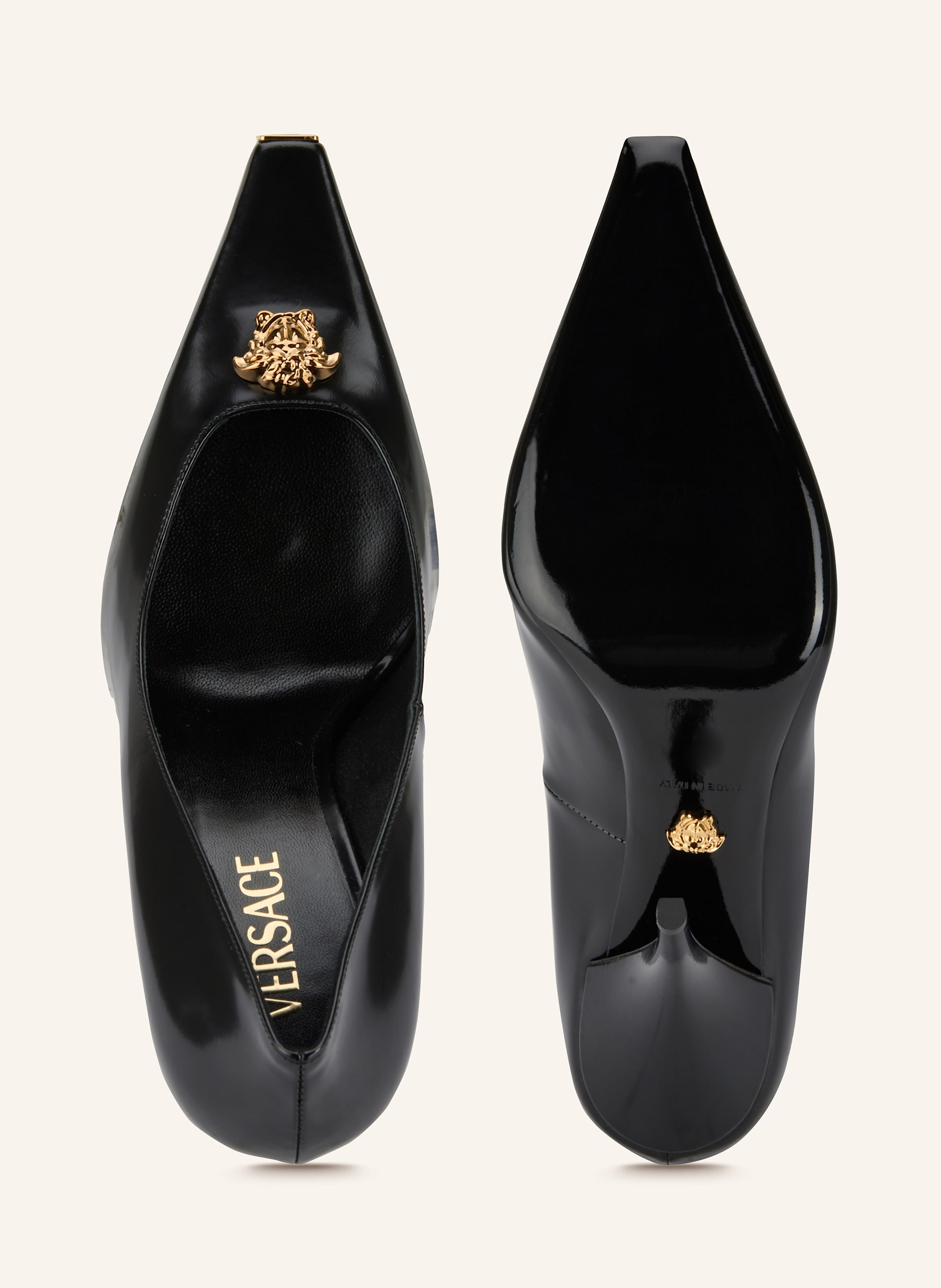 Thumbnail - Versace Pumps La Medusa schwarz