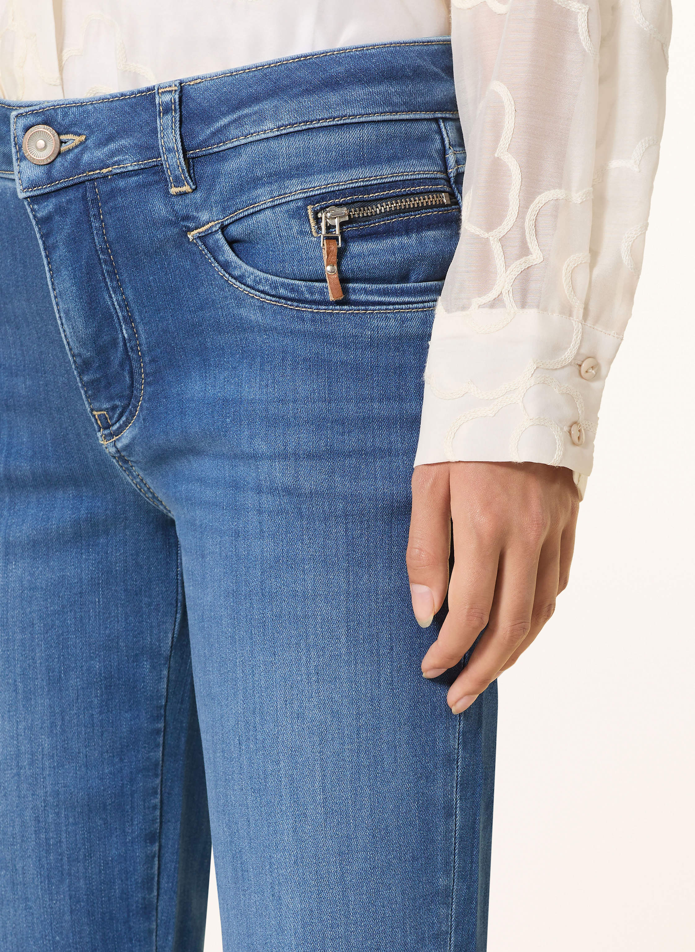 Thumbnail - Mos Mosh Skinny Jeans Mmcarla Naomi blau