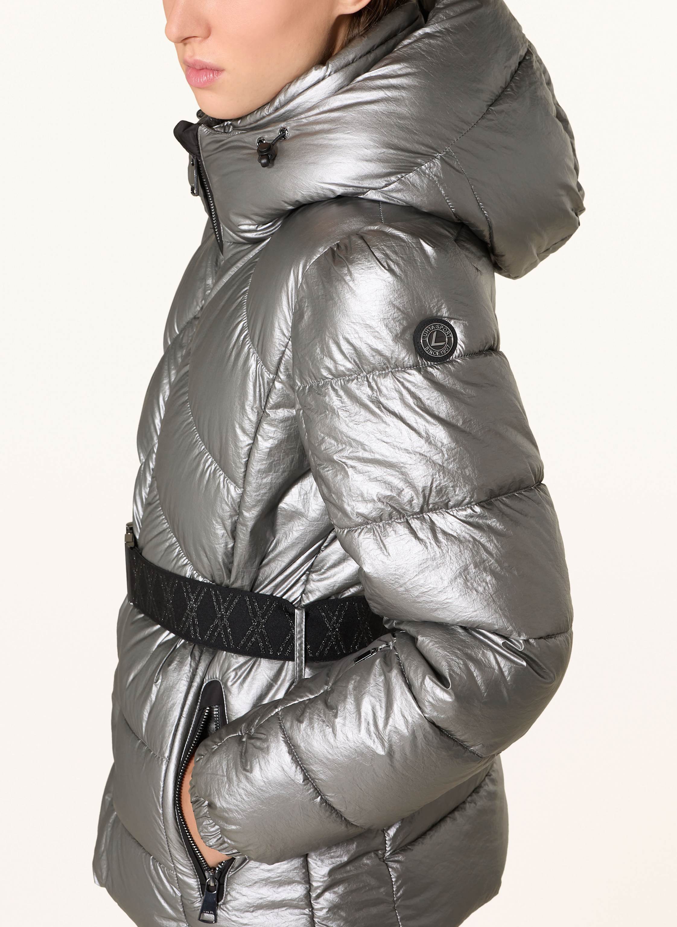 Thumbnail - Luhta Skijacke Suukisvaara Mit Kunstfell silber