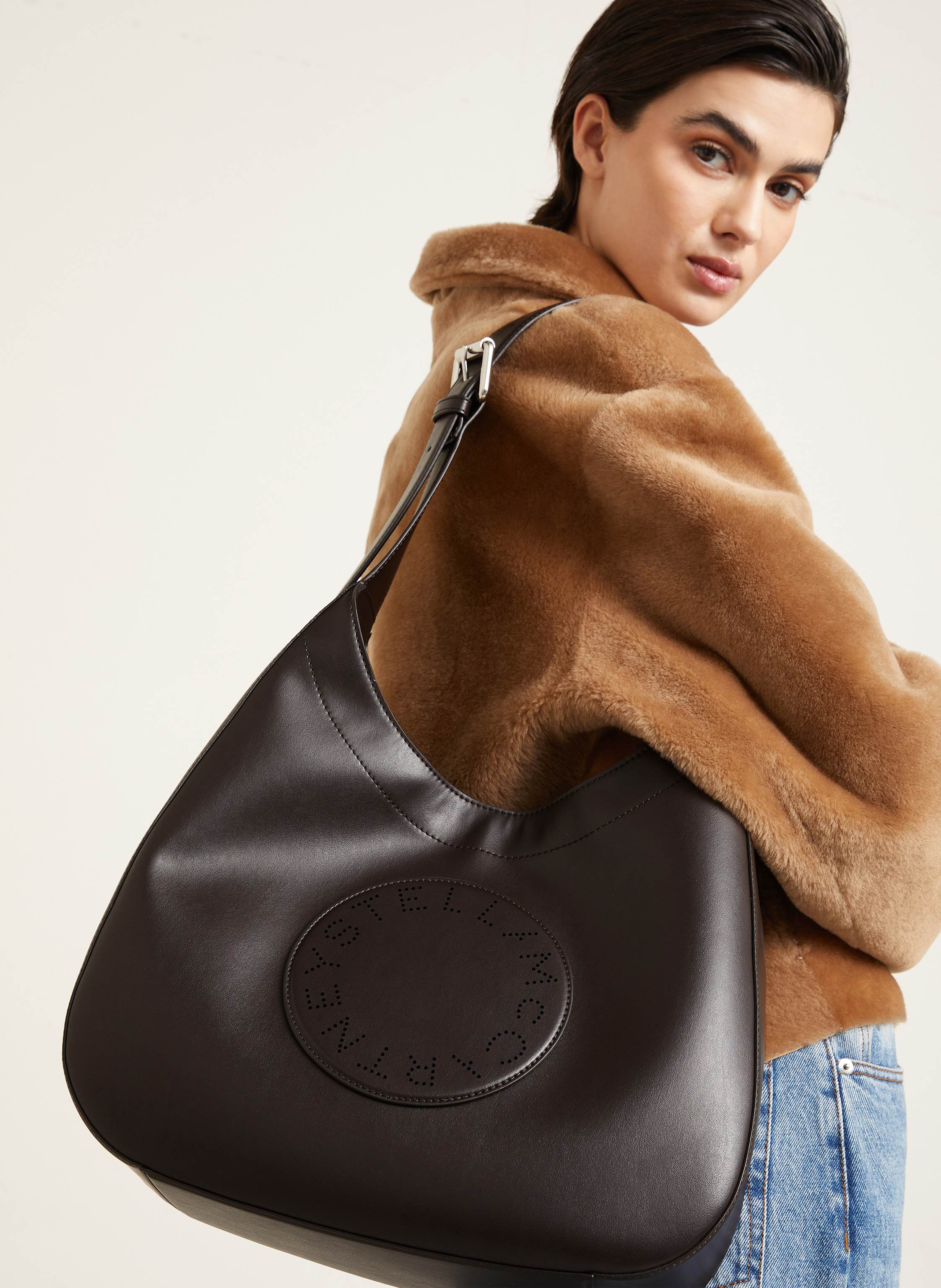 Thumbnail - Stella Mccartney Beuteltasche braun