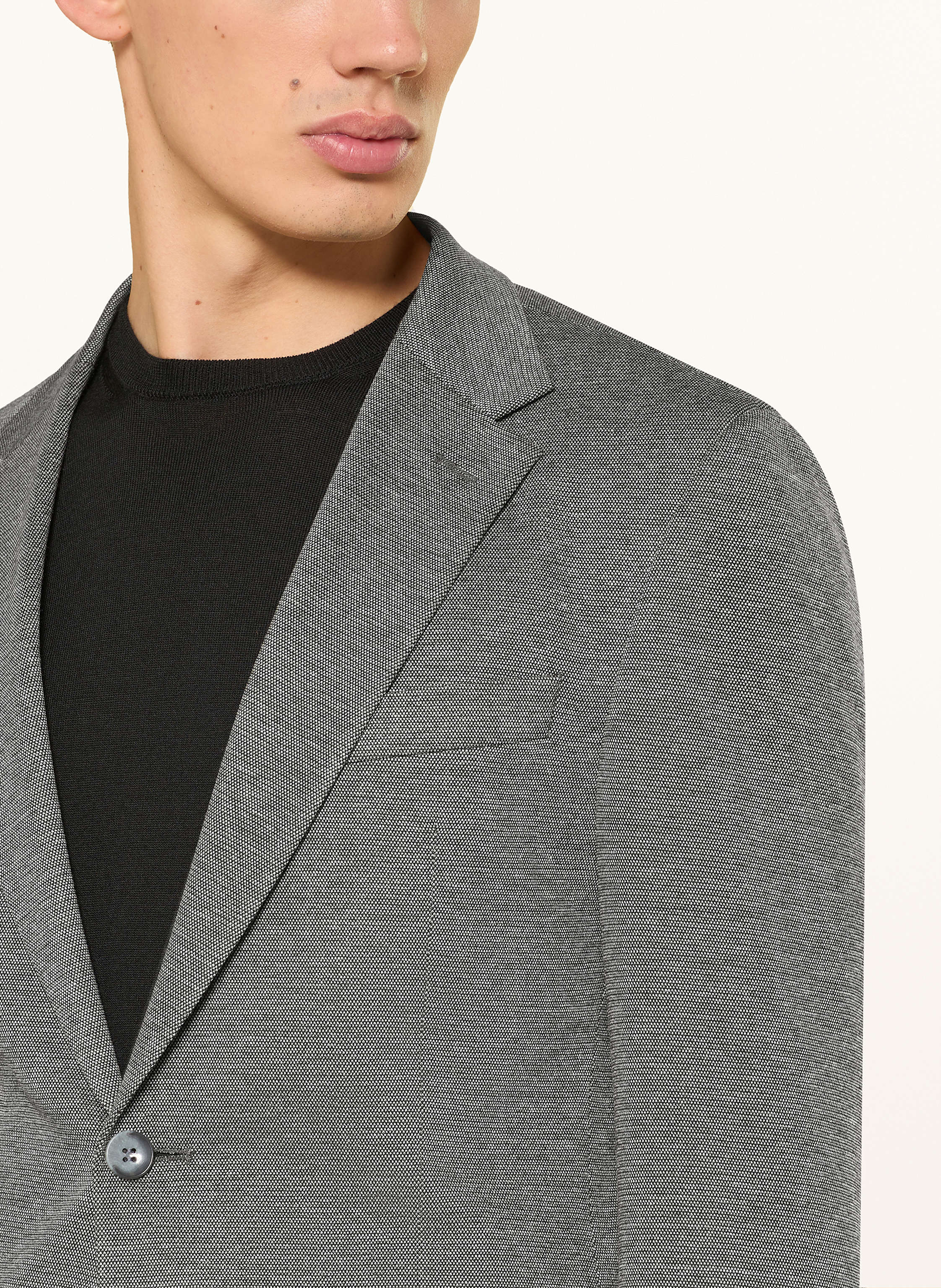 Thumbnail - Strellson Anzugsakko Arndt Slim Fit grau