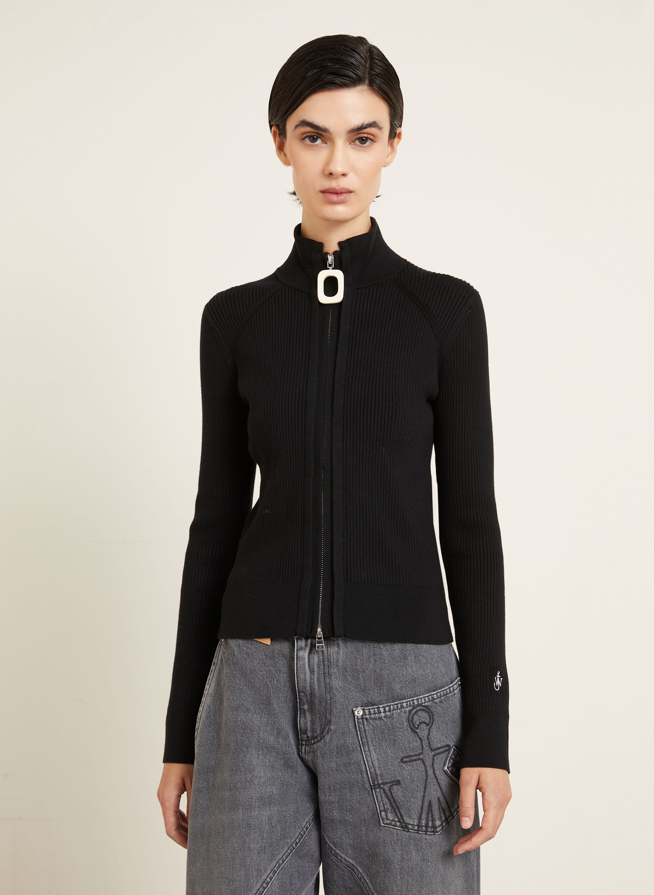 Thumbnail - Jw Anderson Strickjacke schwarz