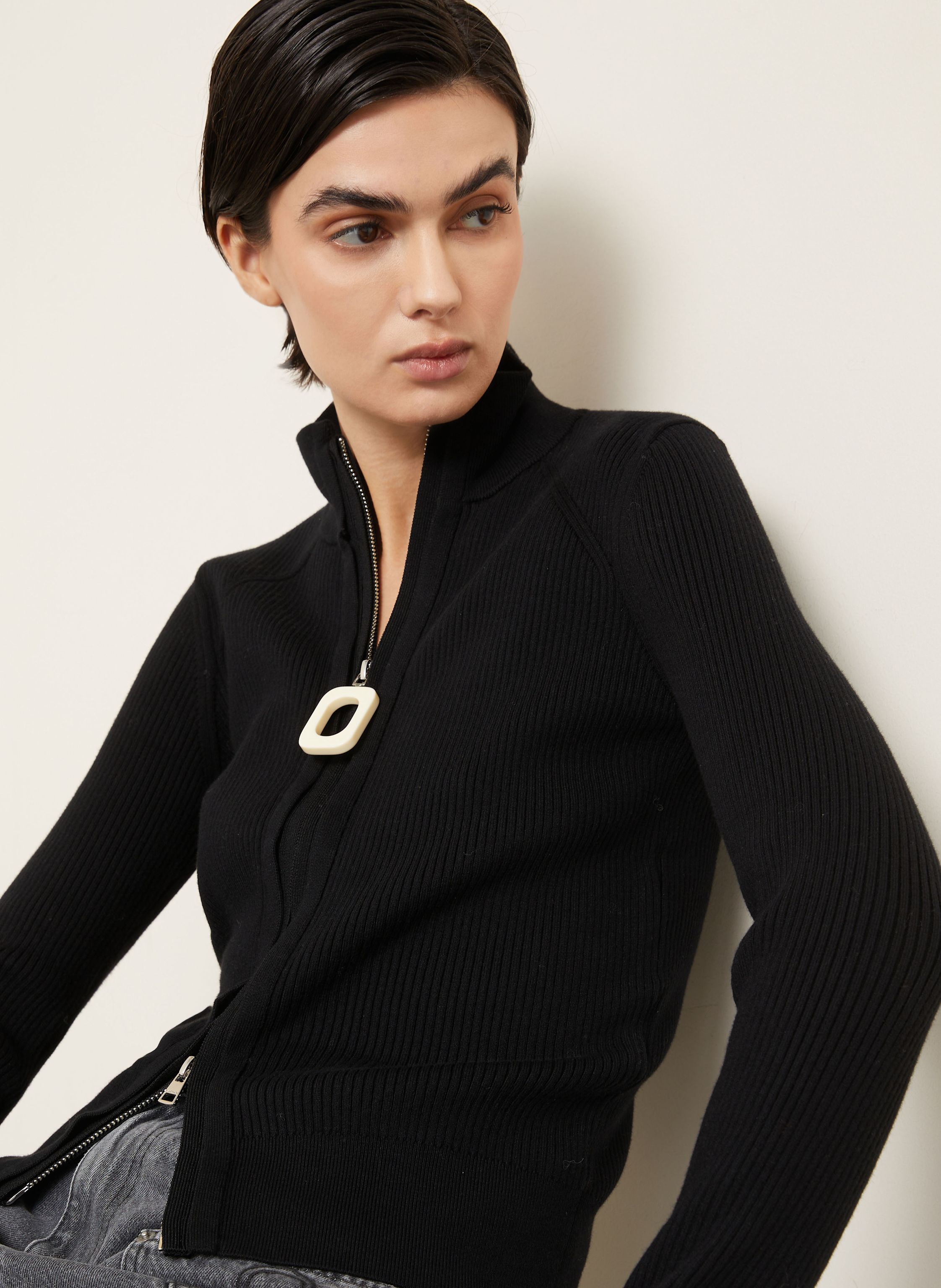 Thumbnail - Jw Anderson Strickjacke schwarz