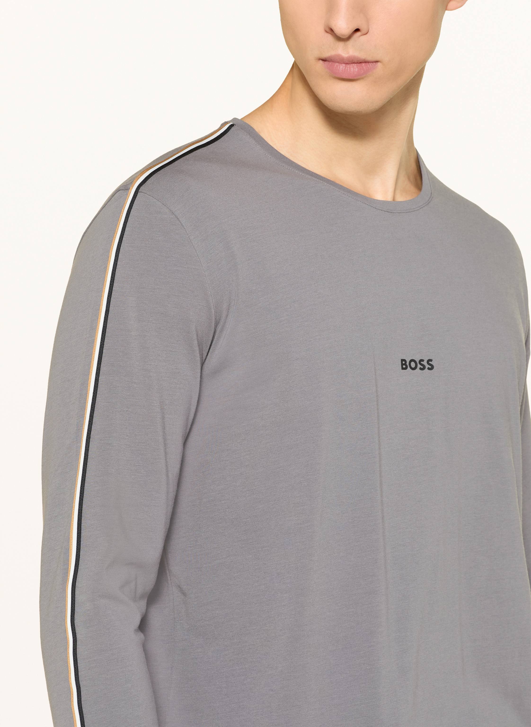 Thumbnail - Boss Pyjama-Oberteil Unique grau