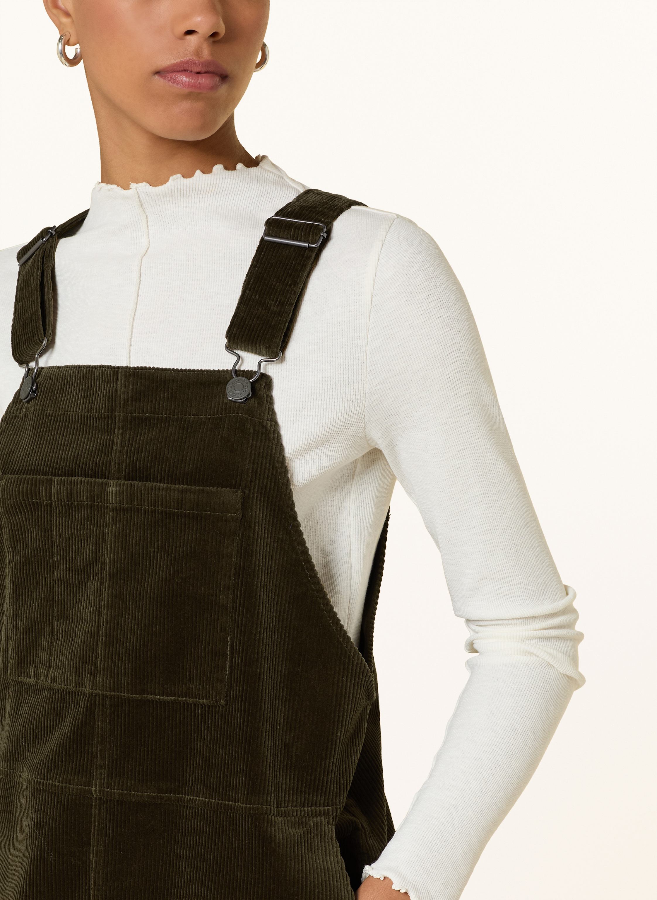 Thumbnail - Marc O'polo Denim Latzkleid Aus Cord gruen