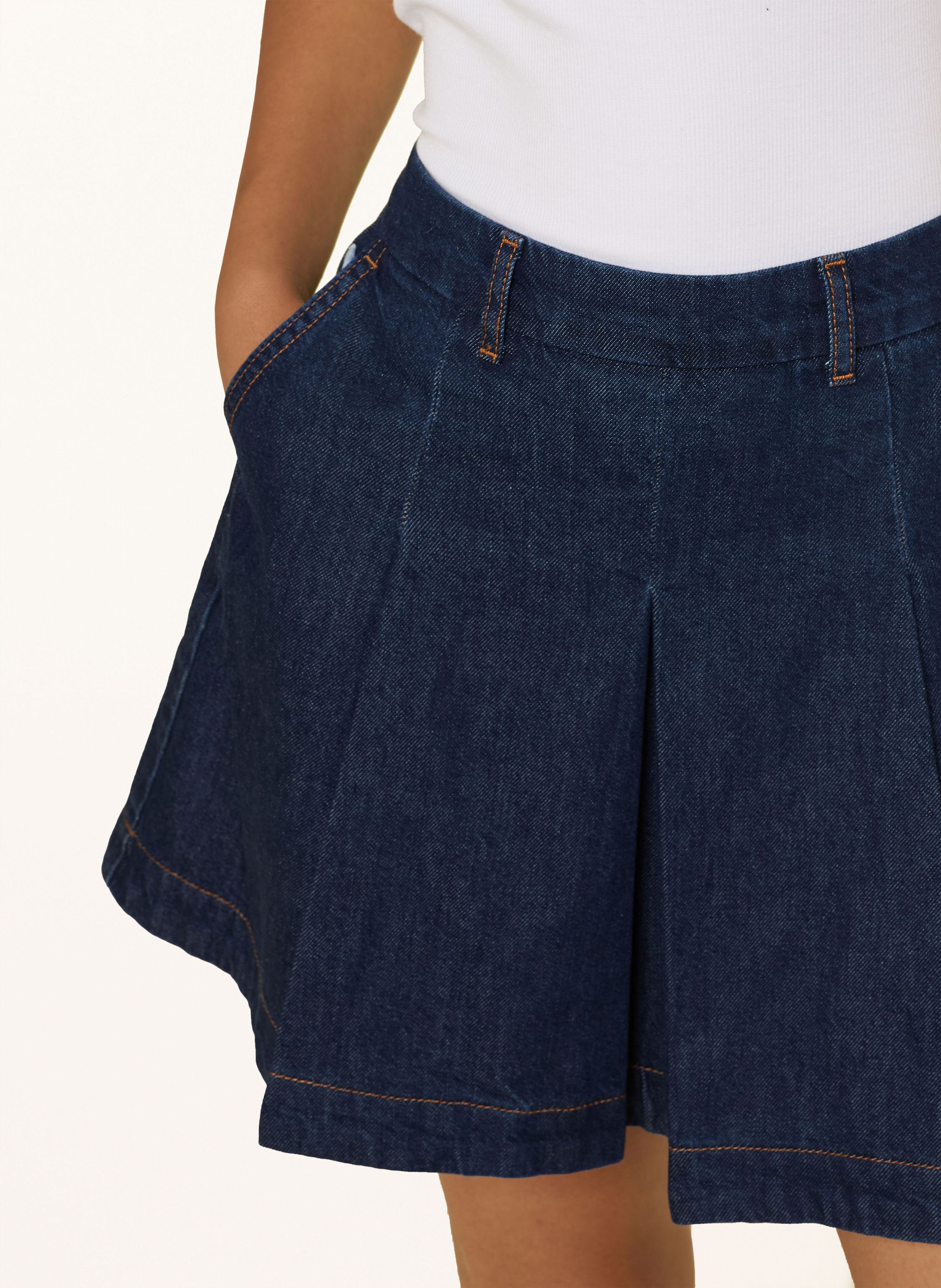 Thumbnail - Marc O'polo Denim Faltenrock blau